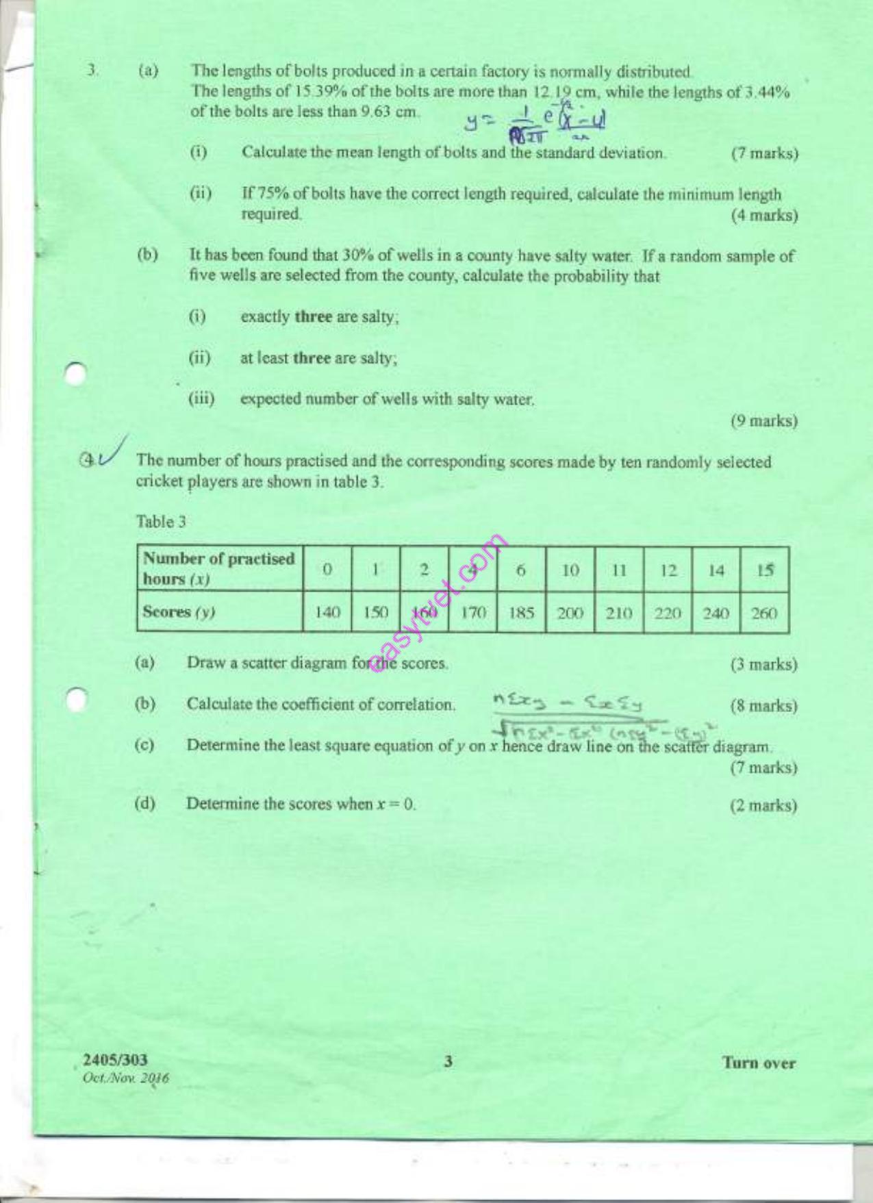Statistical Methods 2 (2016) — page 3 of 5