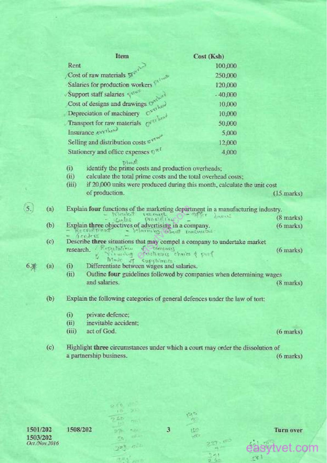 Craft Certificate in Mechanical Engineering (2016) — page 3 of 4