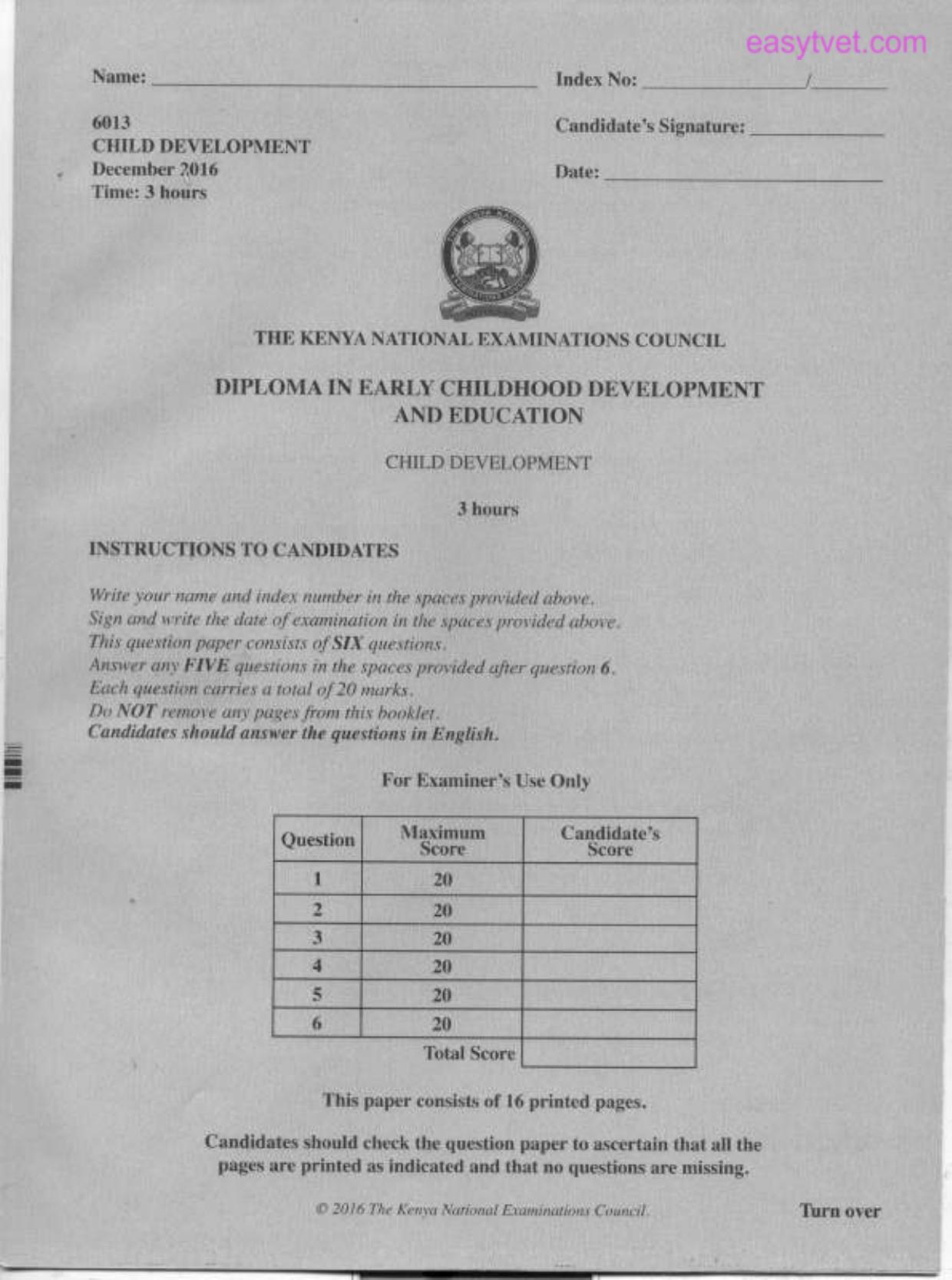 Child Development (2016) — page 1 of 3