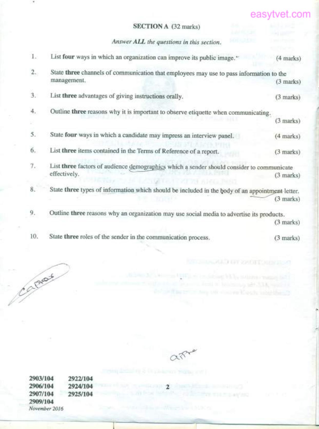 Communication Skills (2016) — page 2 of 5