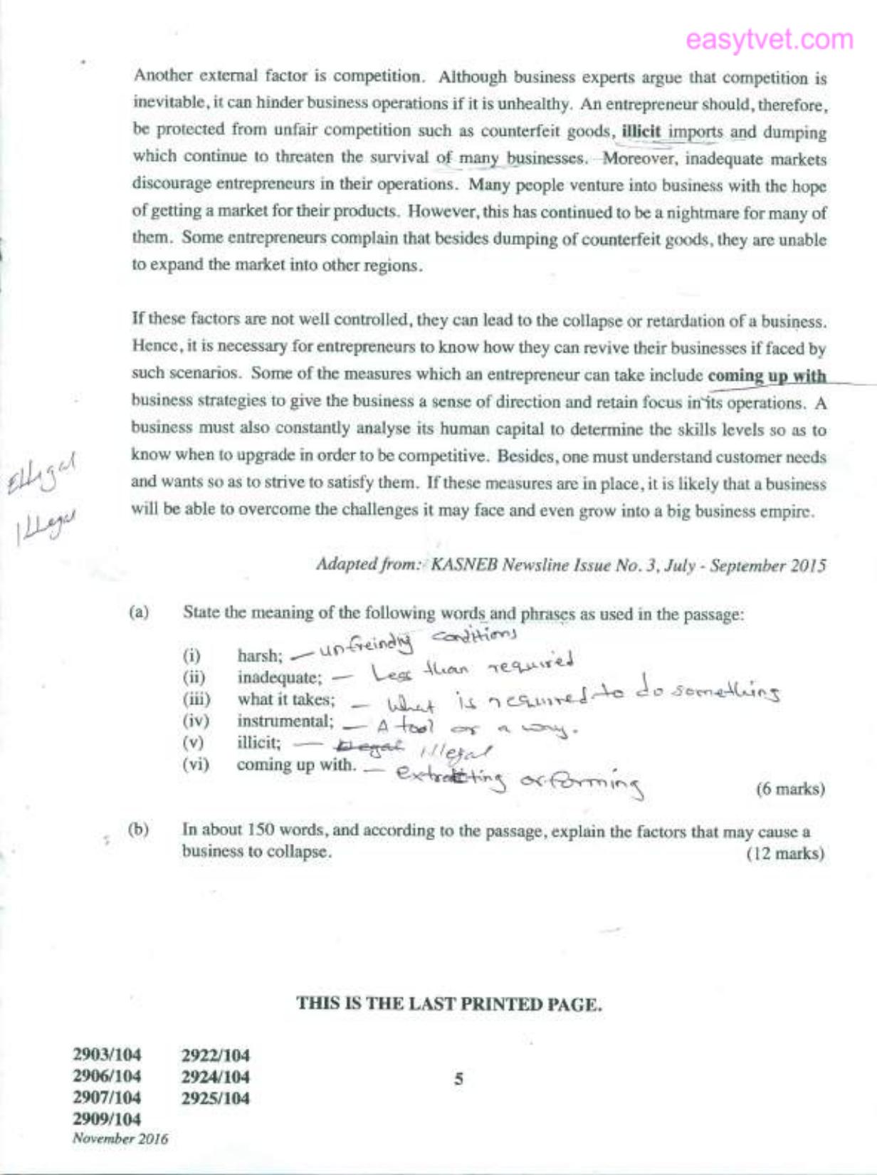 Communication Skills (2016) — page 5 of 5