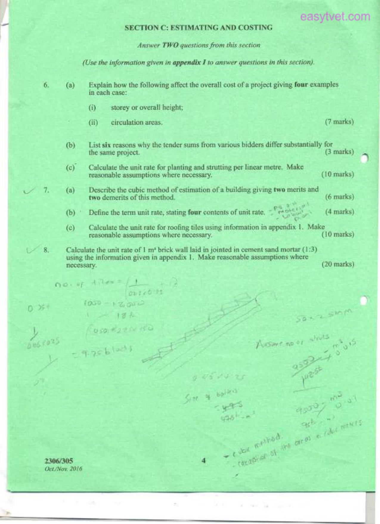 Building Economics, Construction (2016) — page 4 of 5