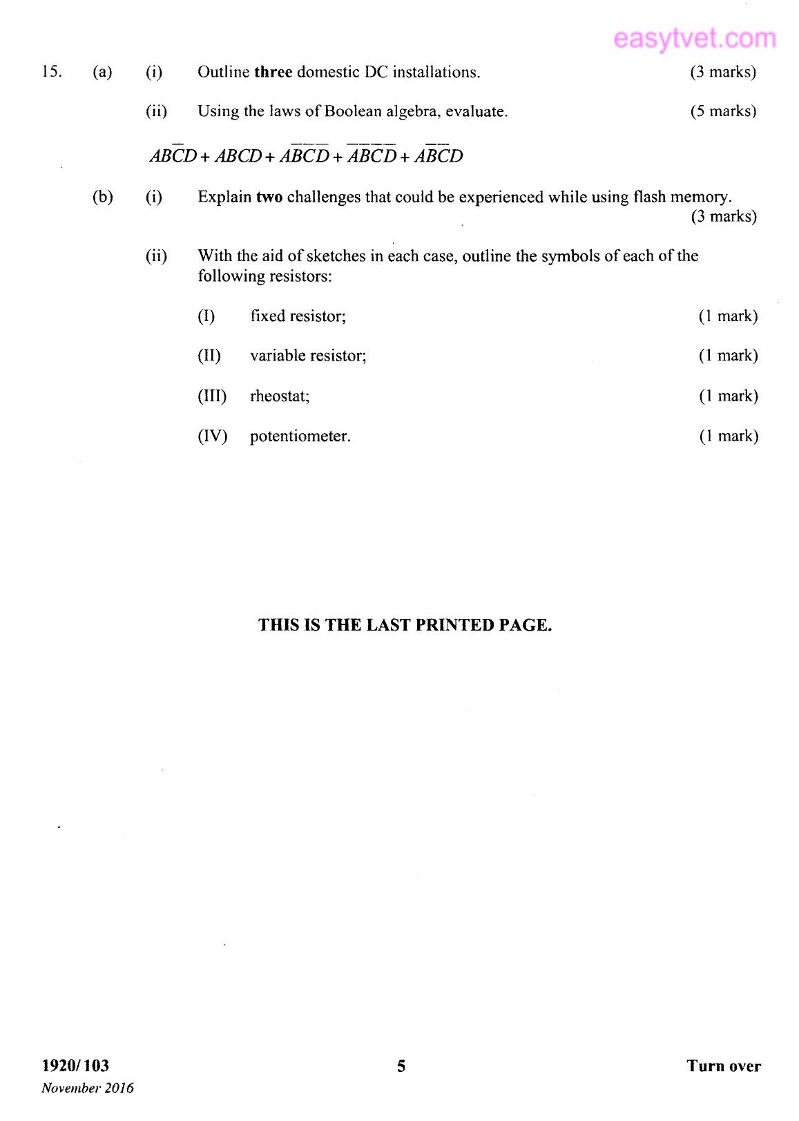 Basic Electronics (2016) — page 5 of 5