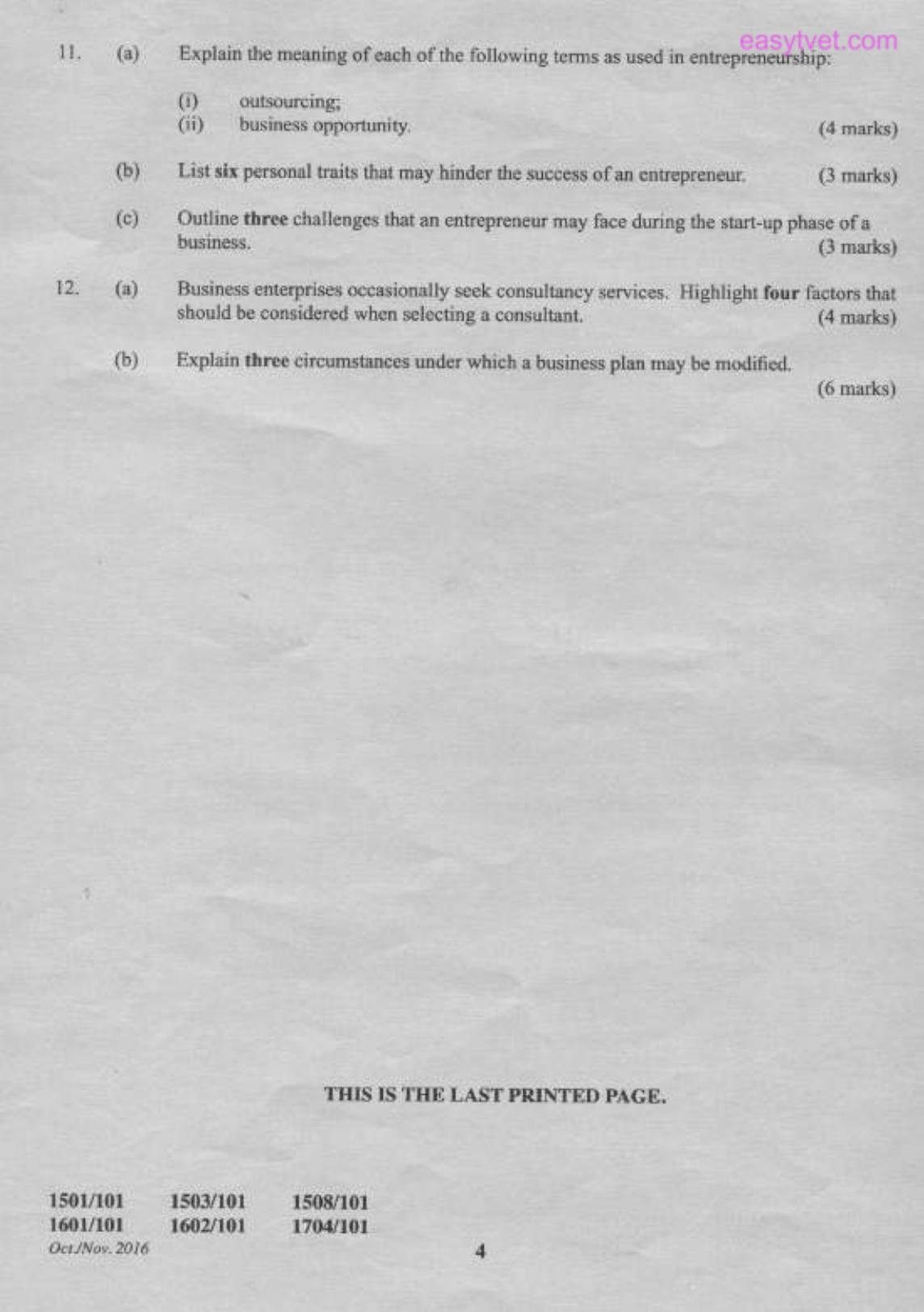 Information Communication Technology and Entrepreneurship Education (2016) — page 4 of 4