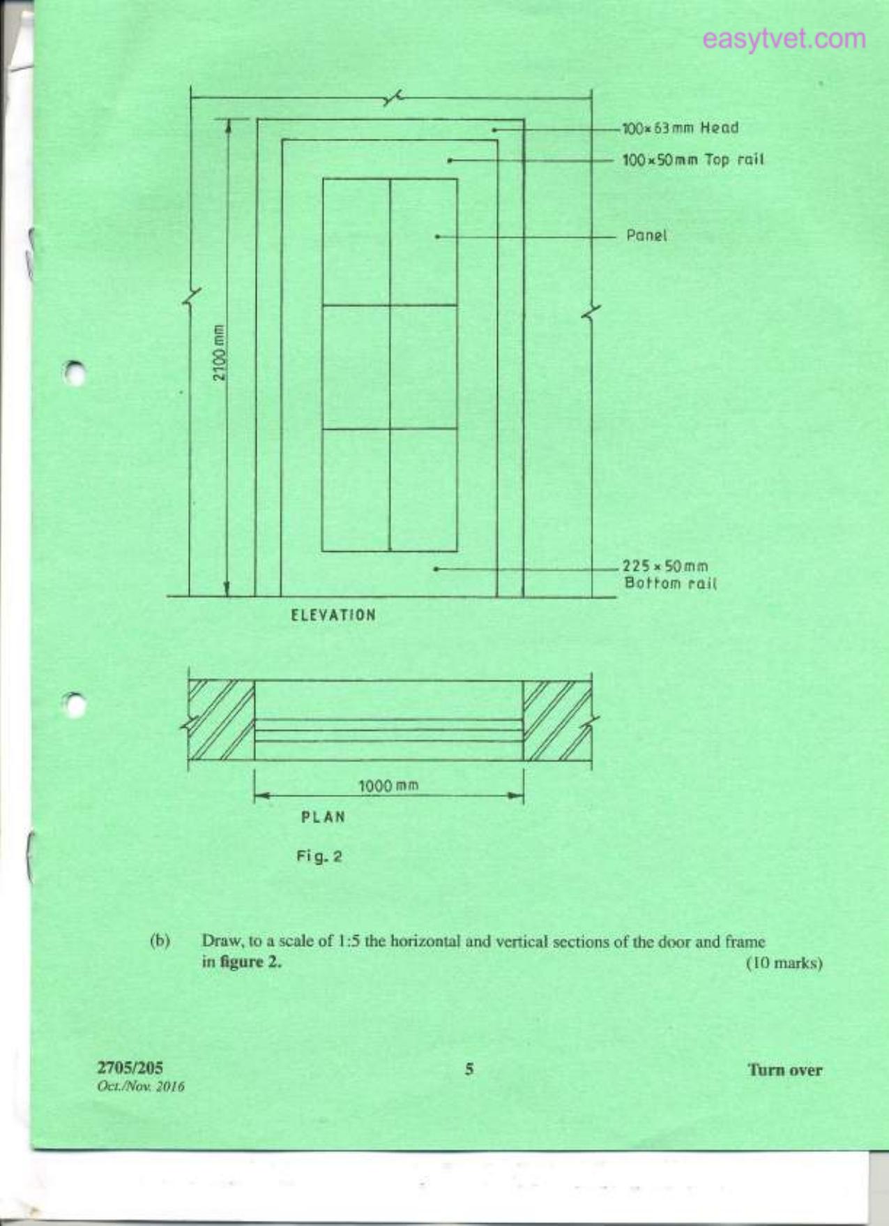 Building Construction I1 and Drawing T1 (2016) — page 5 of 6