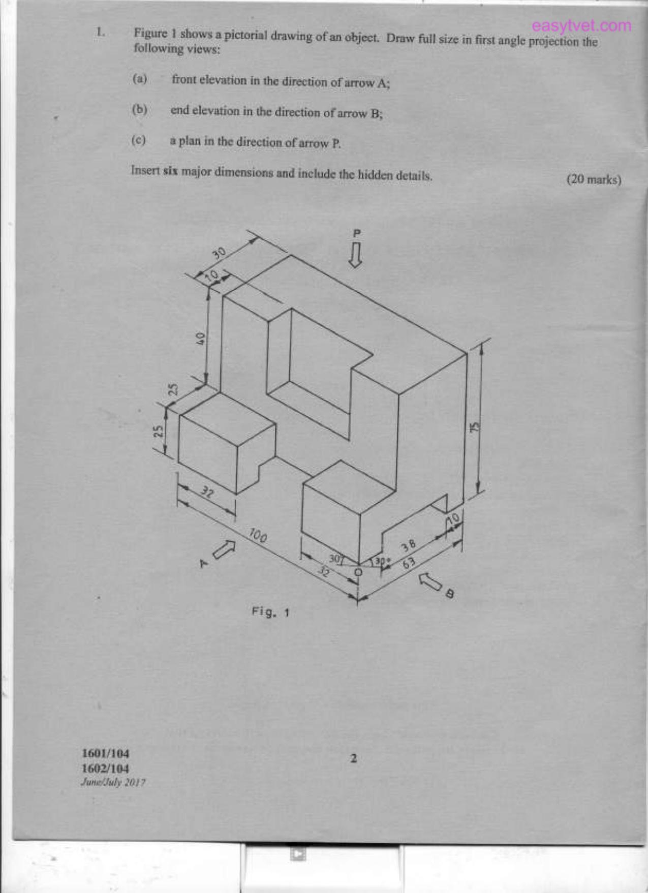 Technical Drawing 1 (2017) — page 2 of 8