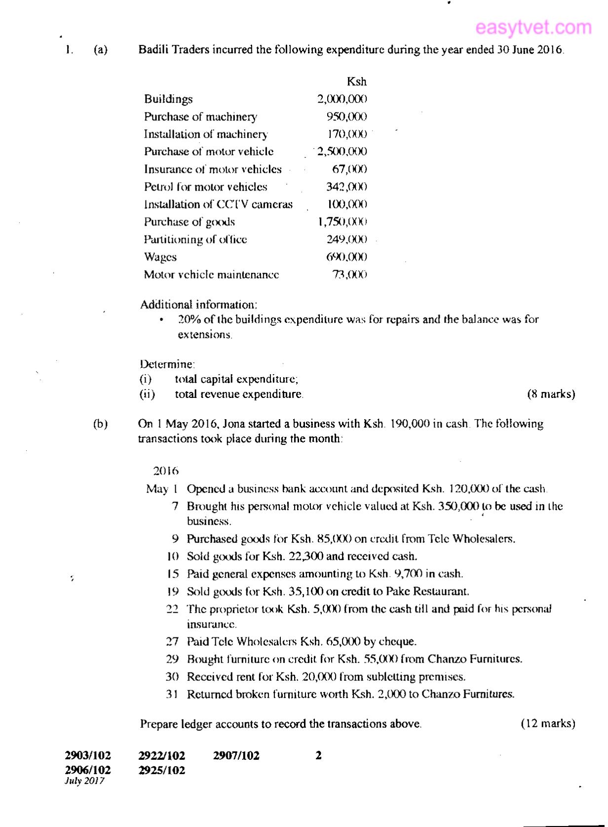 Diploma in Maritime Transport Management (2017) — page 2 of 8