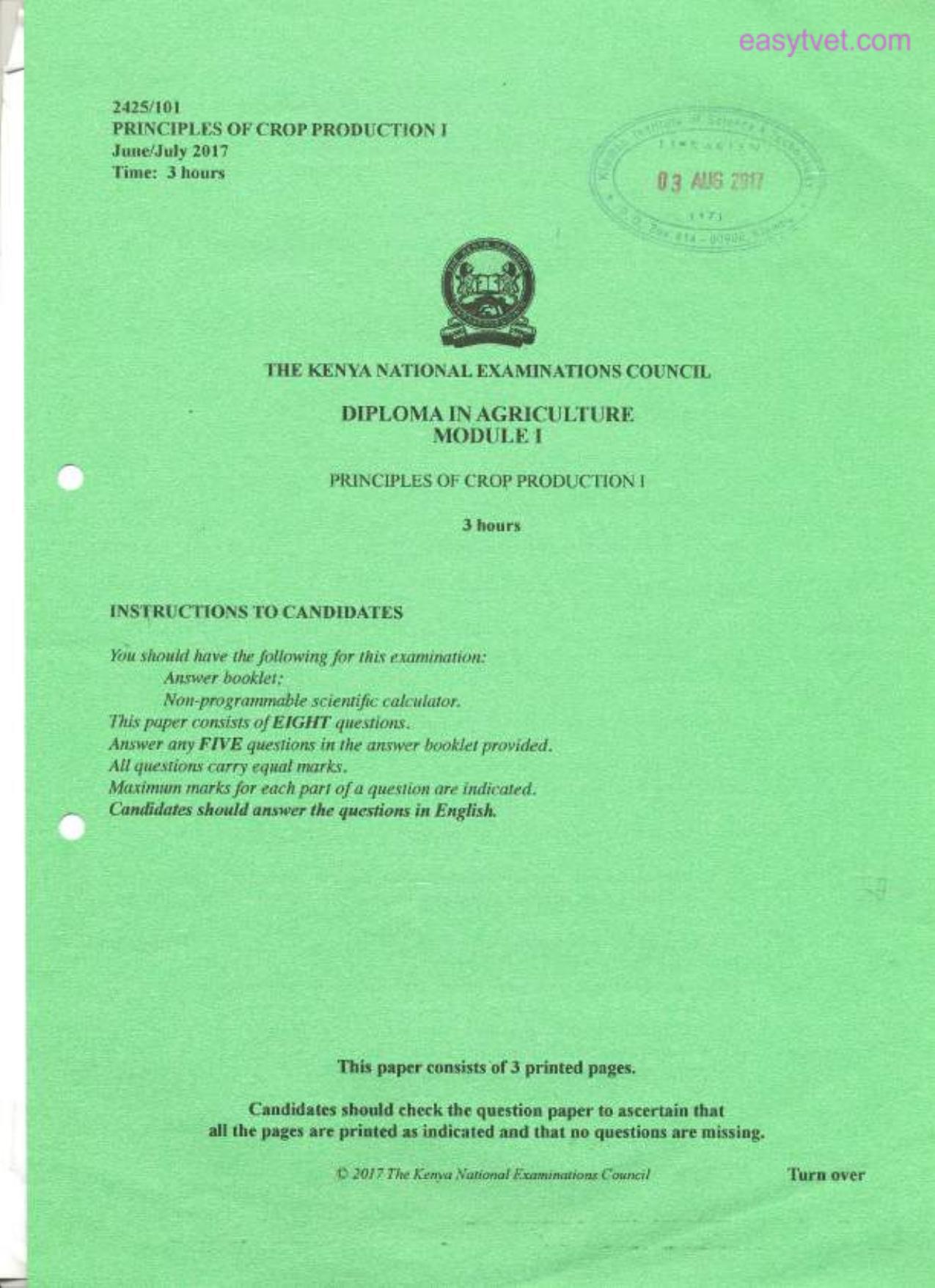 Principles of Crop Production (2017) — page 1 of 3