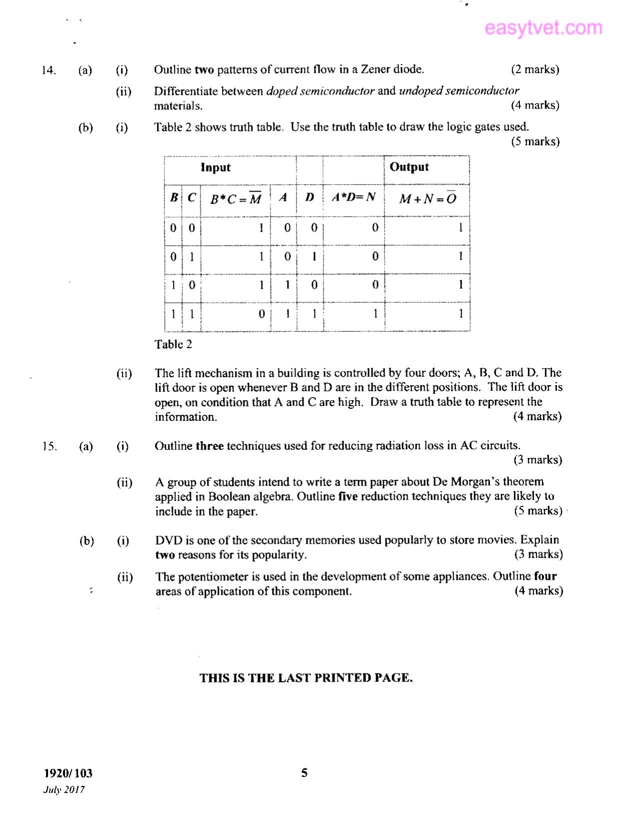 Basic Electronics (2017) — page 5 of 5