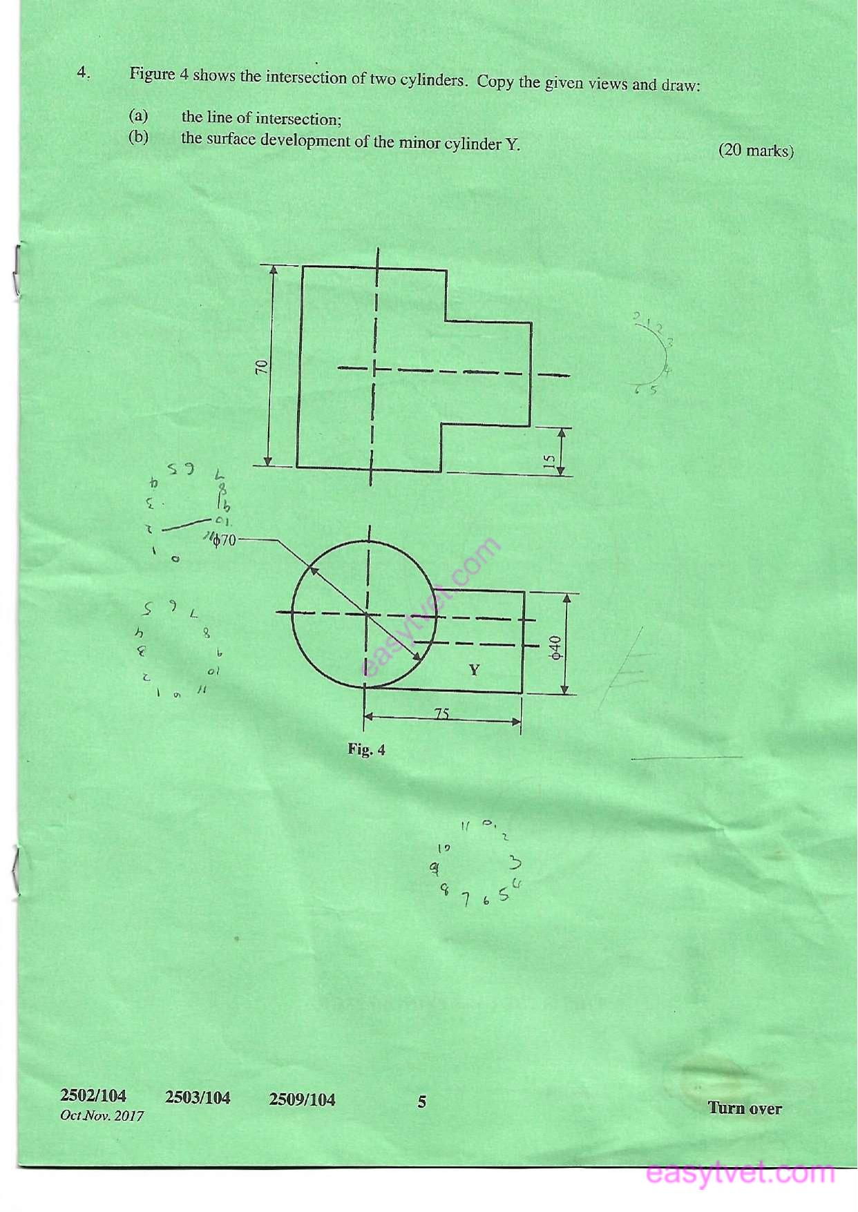 Engineering Drawing (2017) — page 5 of 6