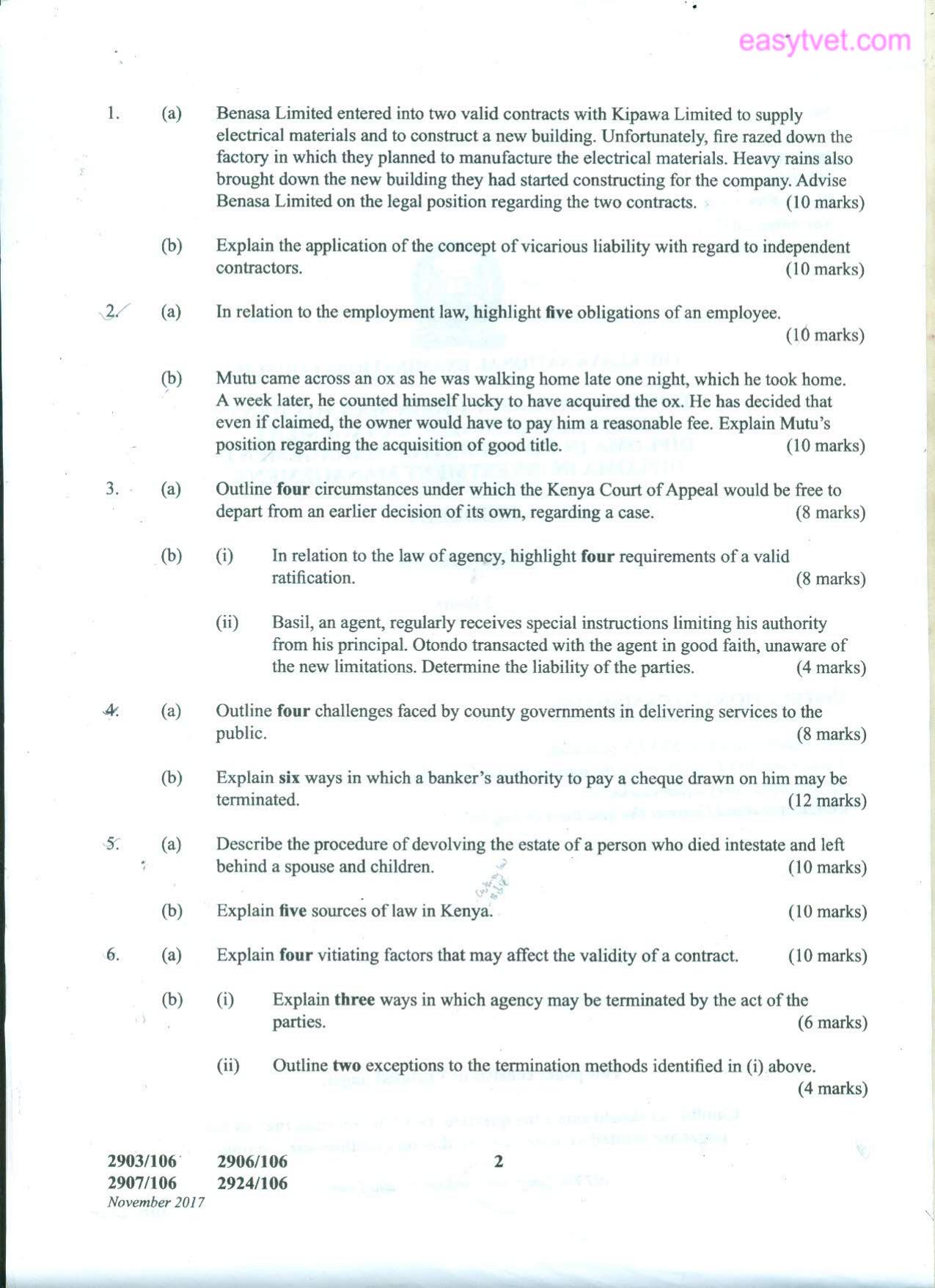Business Law (2017) — page 2 of 3