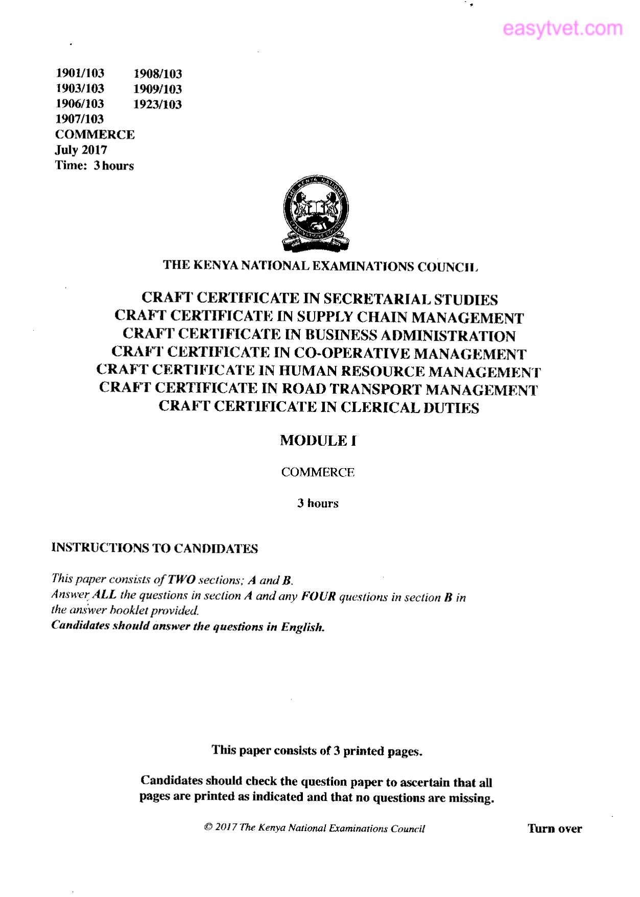 Commerce (2017) — page 1 of 3