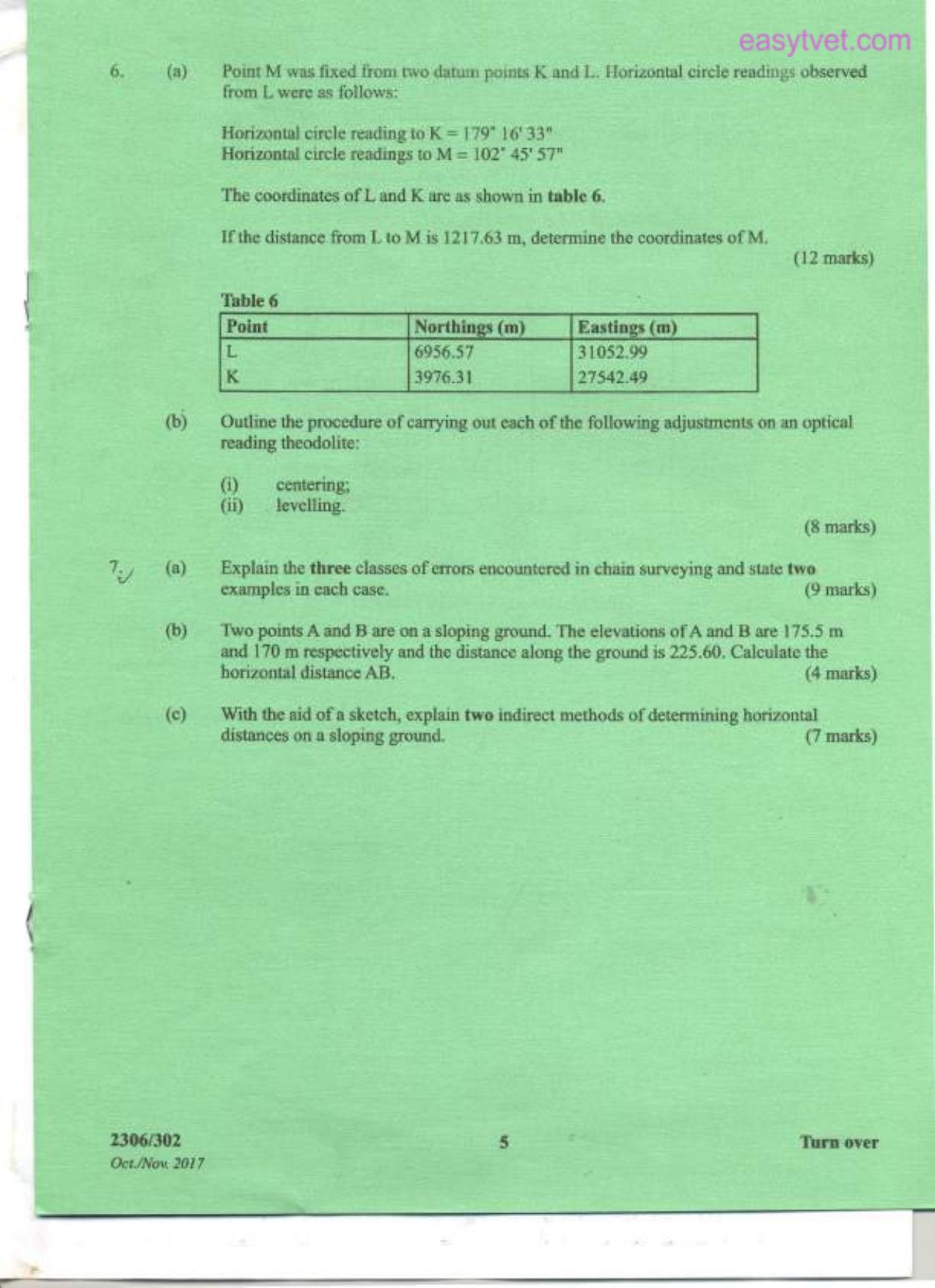 Surveying (2017) — page 5 of 6
