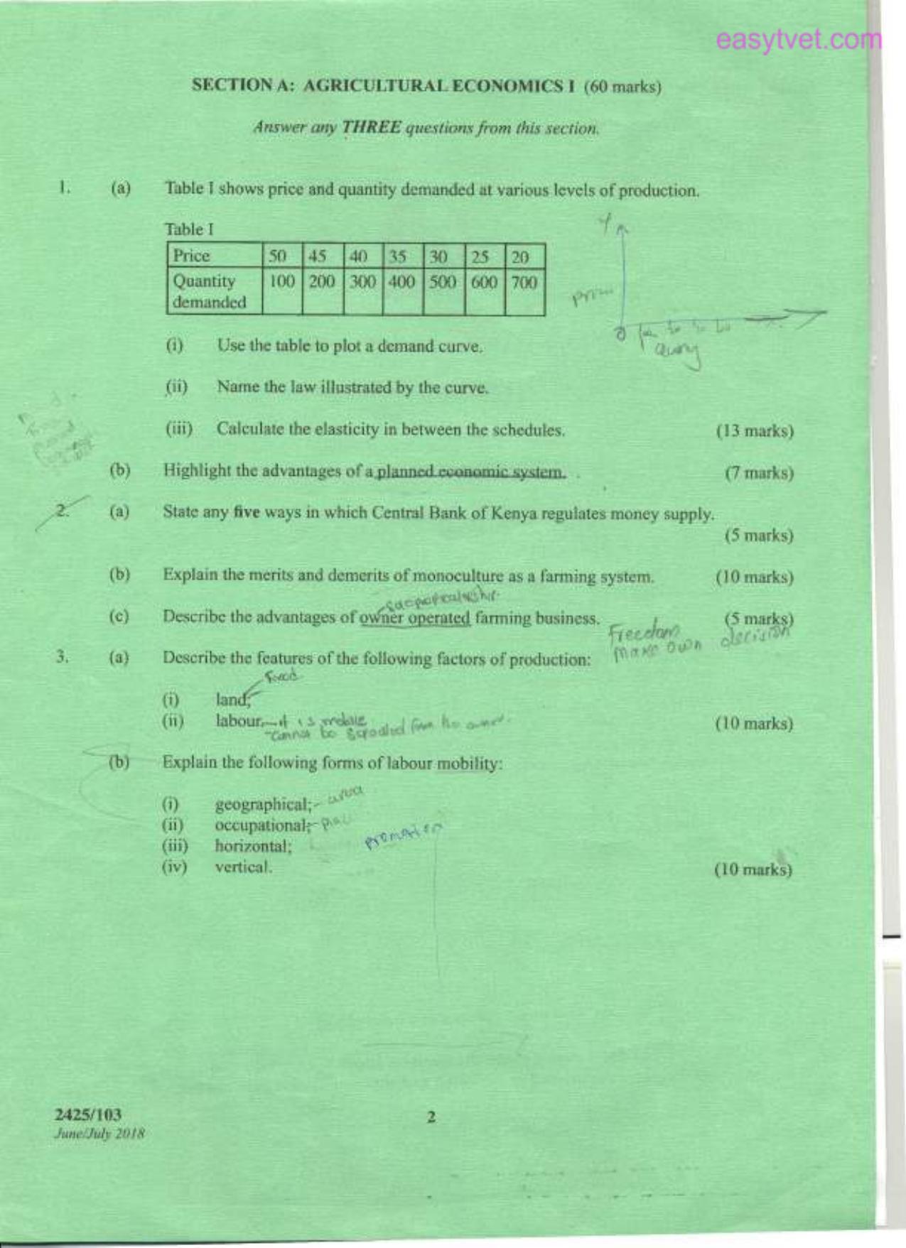 Agricultural Economics T and Extension Education (2018) — page 2 of 4
