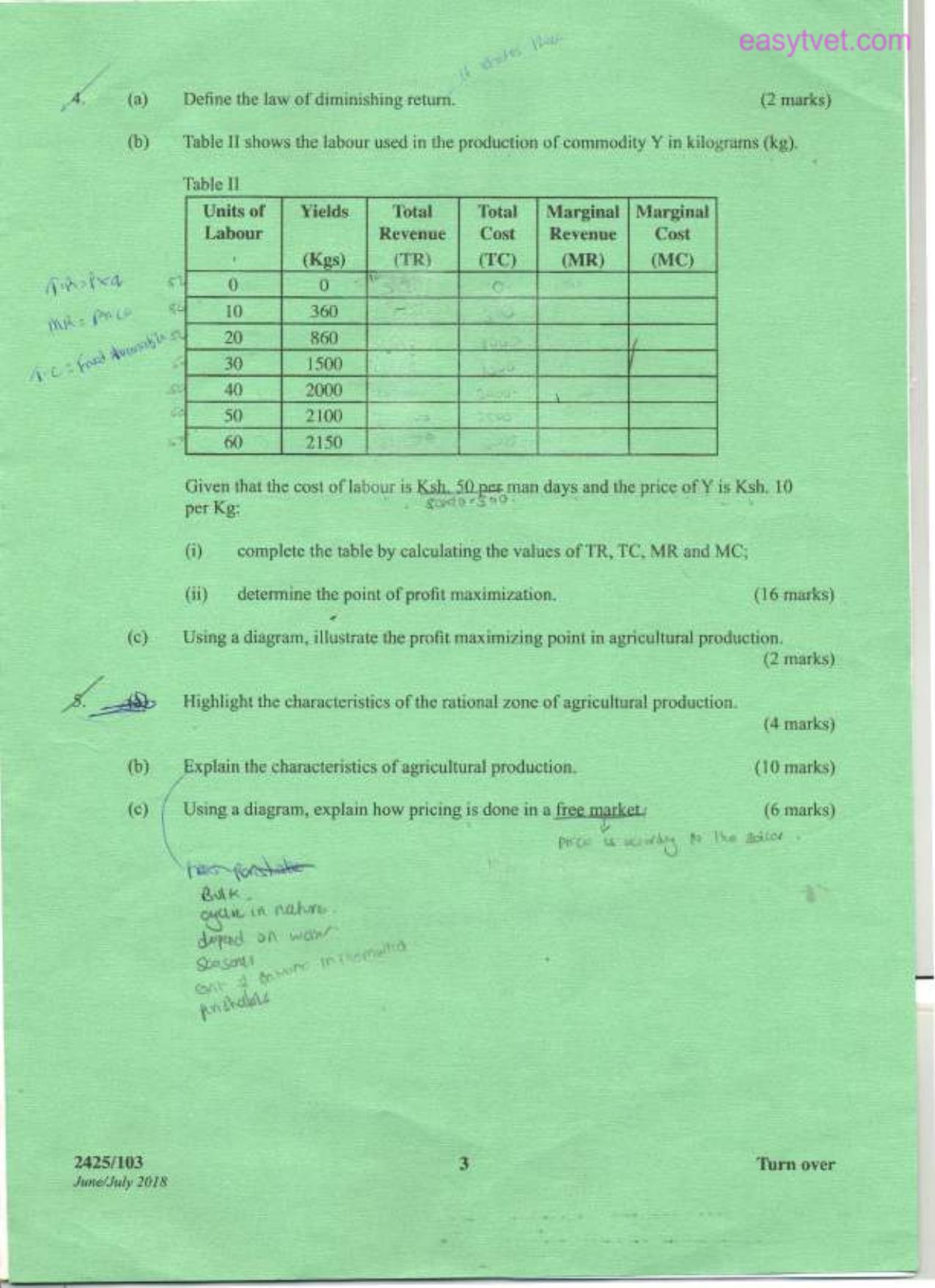 Agricultural Economics T and Extension Education (2018) — page 3 of 4