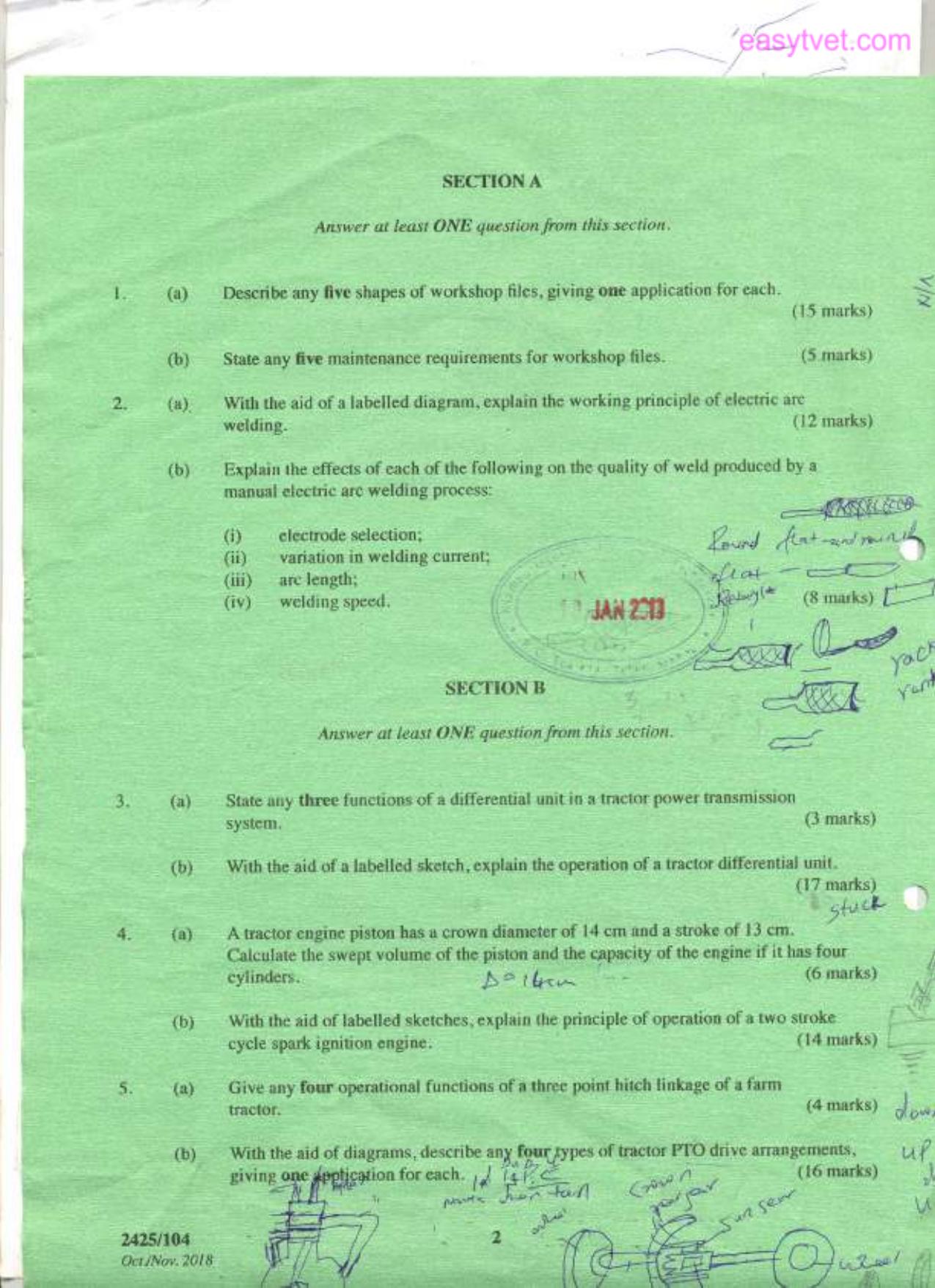 Agriculttral Engineering E (2018) — page 2 of 3