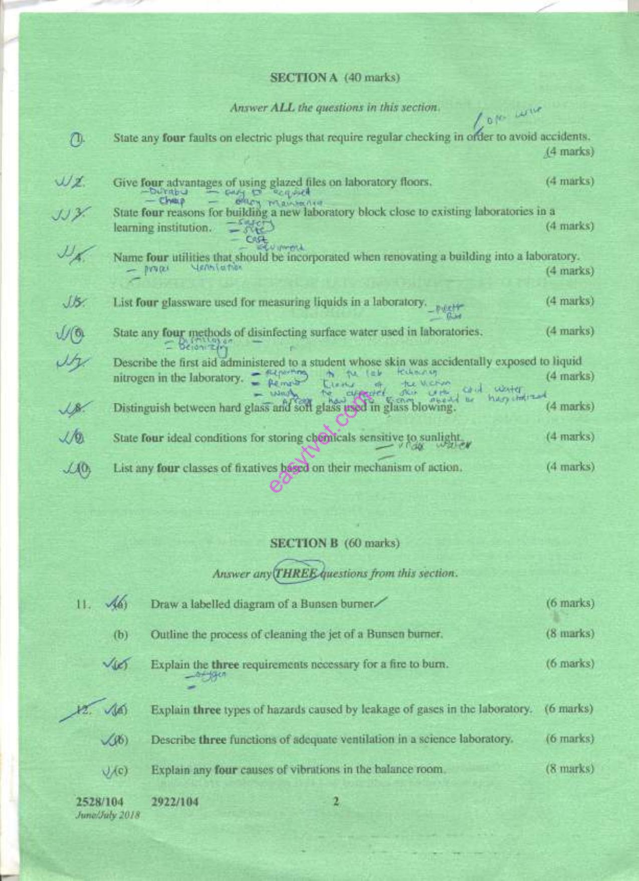 Environmental Laboratory Practice (2018) — page 2 of 3