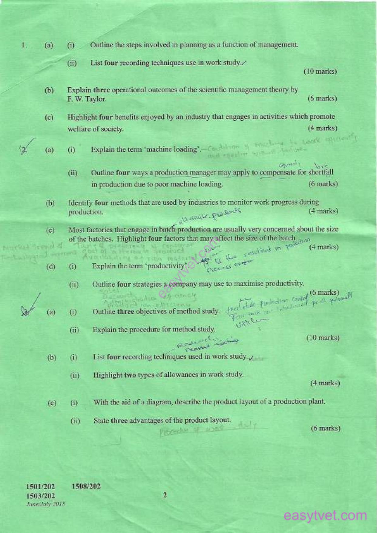Craft Certificate in Automotive Engineering (2018) — page 2 of 4