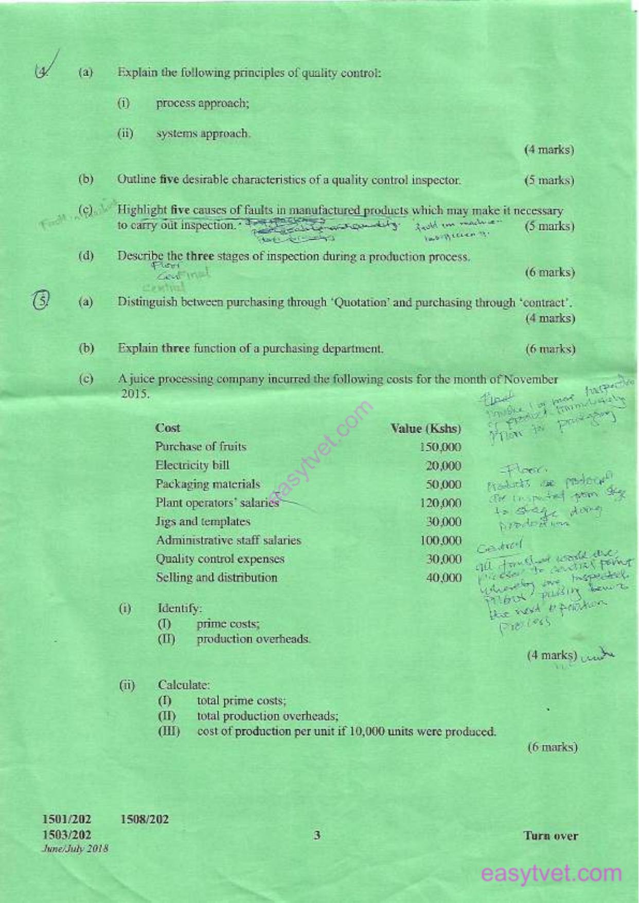 Craft Certificate in Automotive Engineering (2018) — page 3 of 4