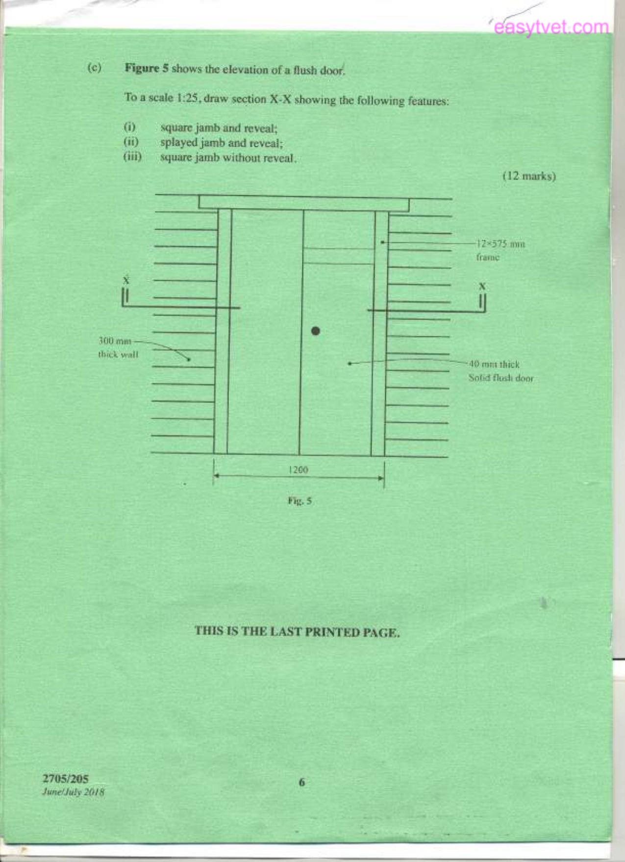 Building Construction 11 and Drawing 11 (2018) — page 6 of 6