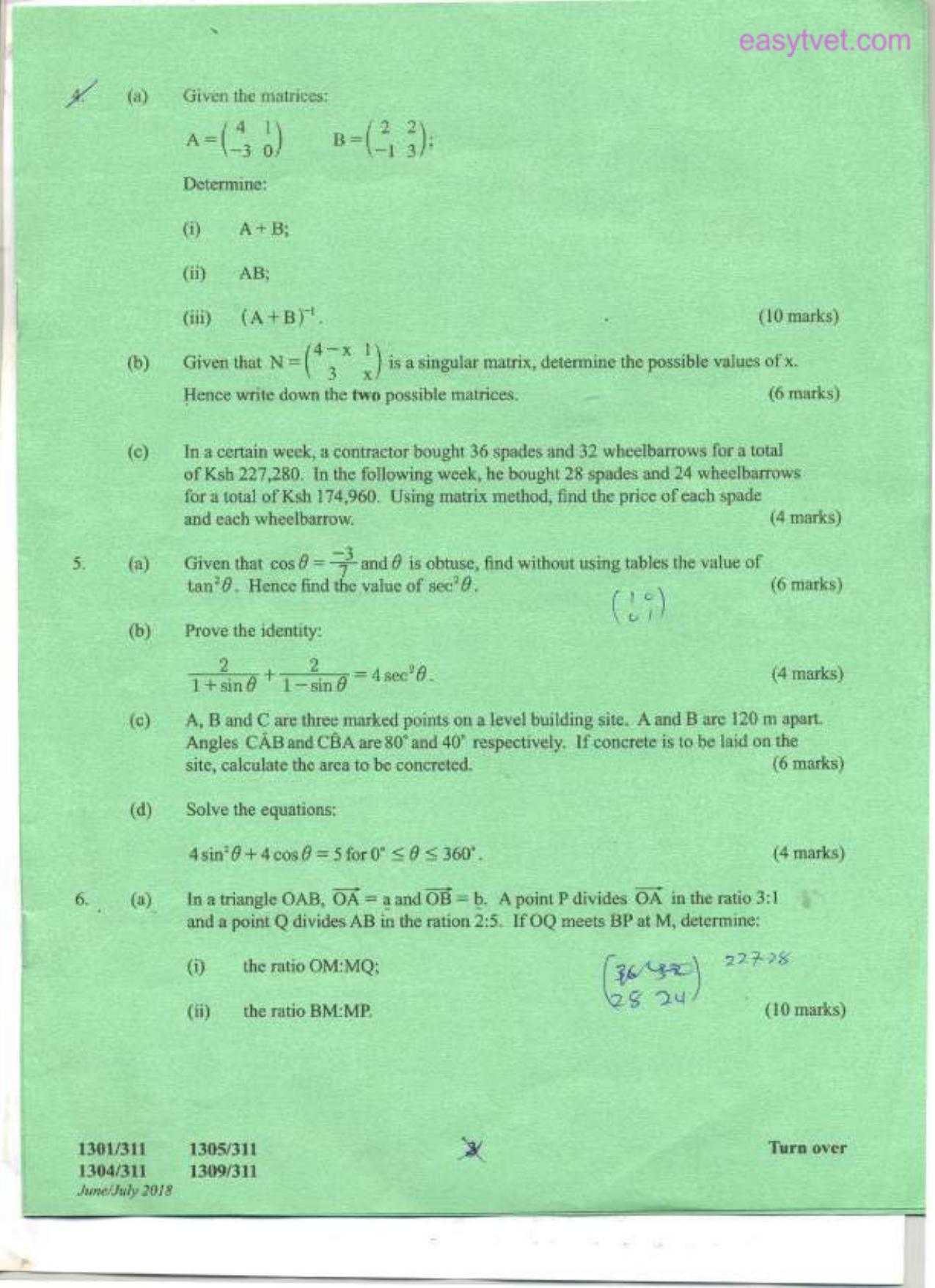 Mathematics (2018) — page 3 of 5