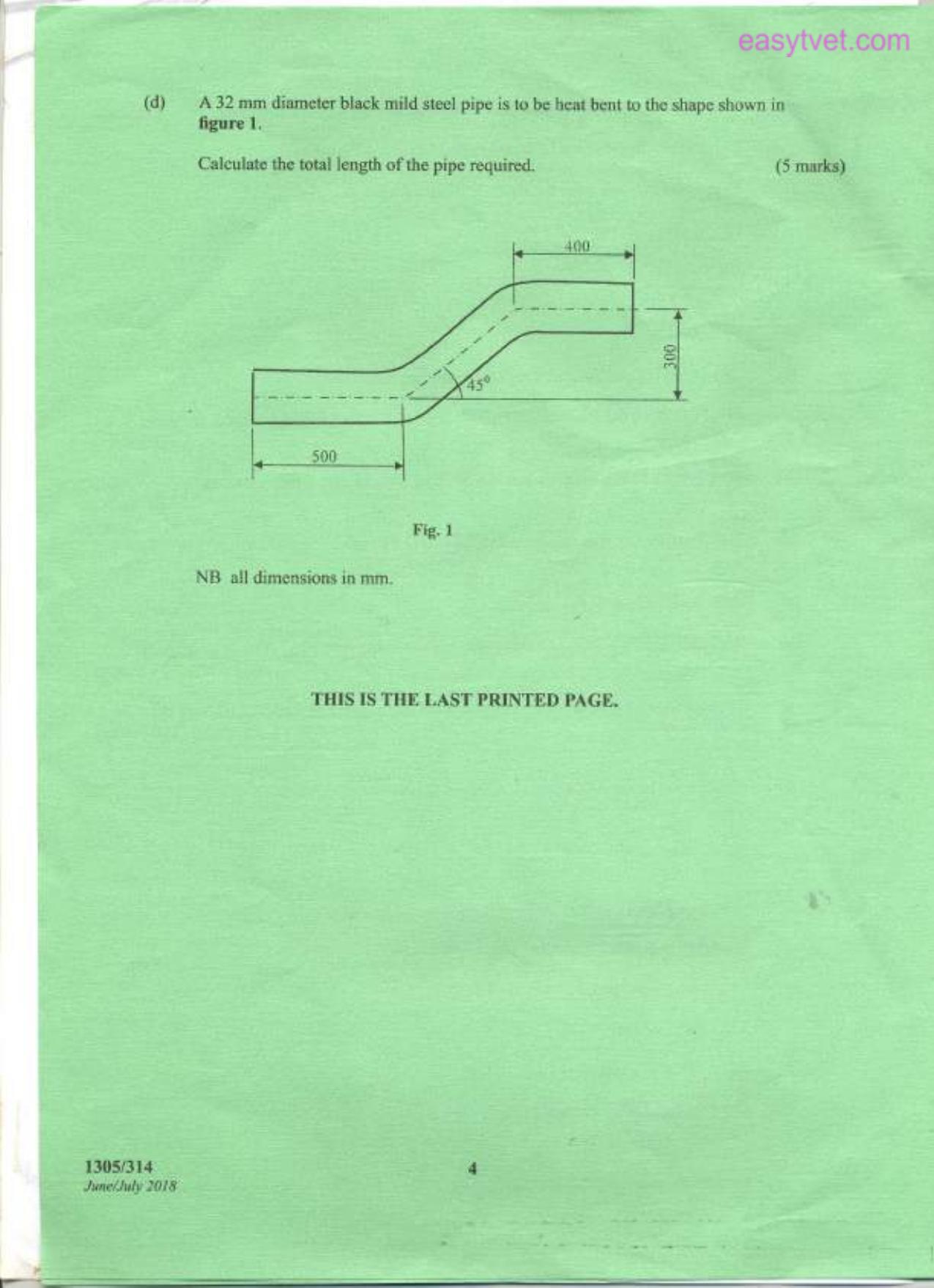 Craft Certificate in Plumbing (2018) — page 4 of 4