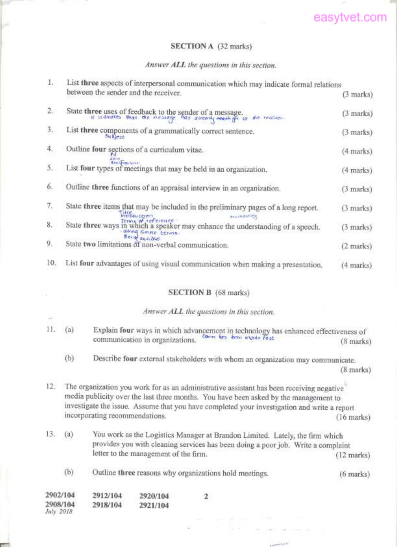 Communication (2018) — page 2 of 4