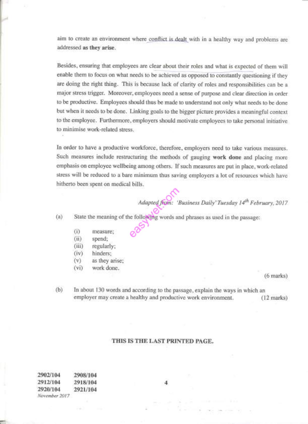 Diploma in Information Communication Technolog (2017) — page 4 of 4
