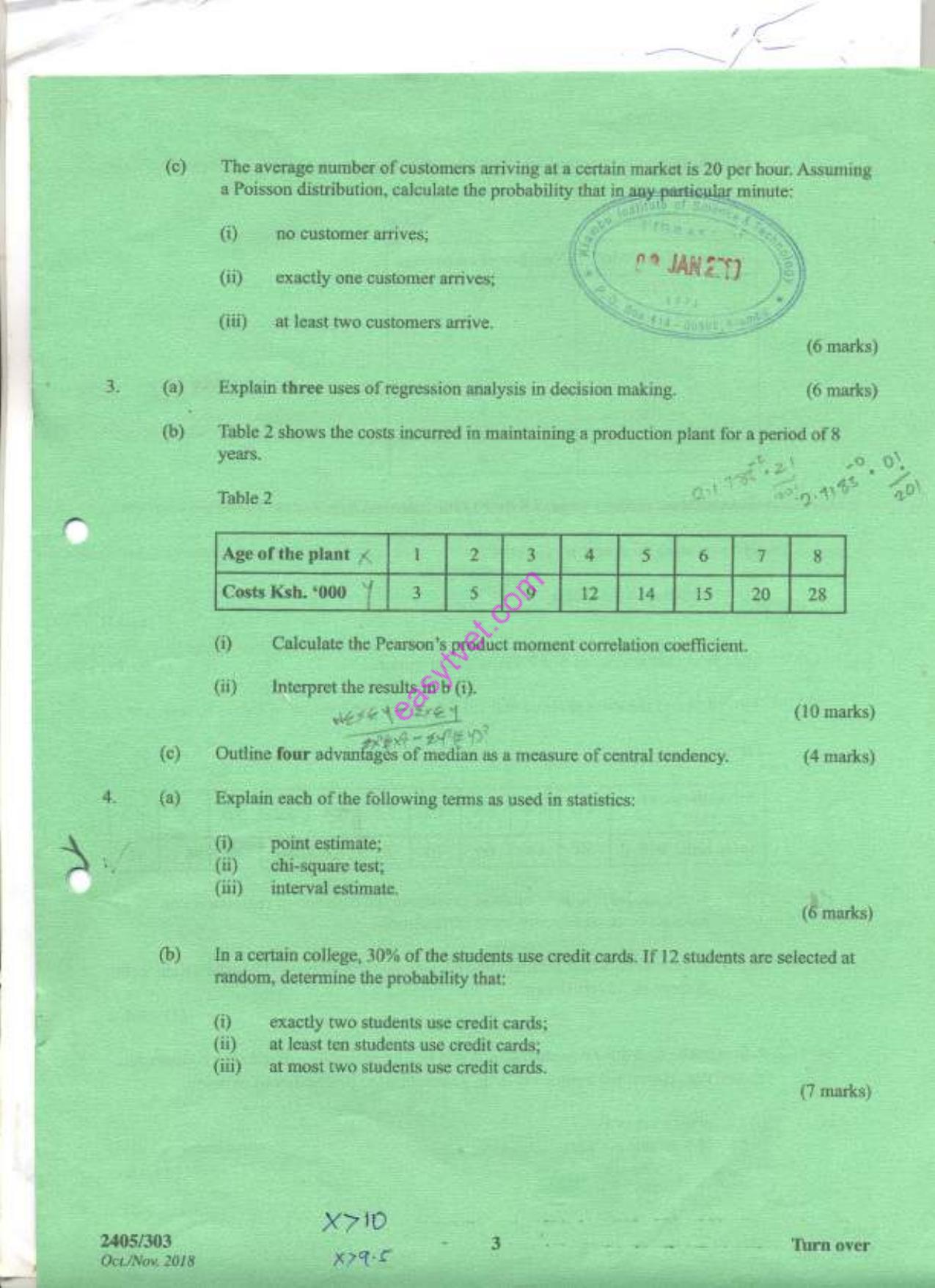 Statistical Methods (2018) — page 3 of 8