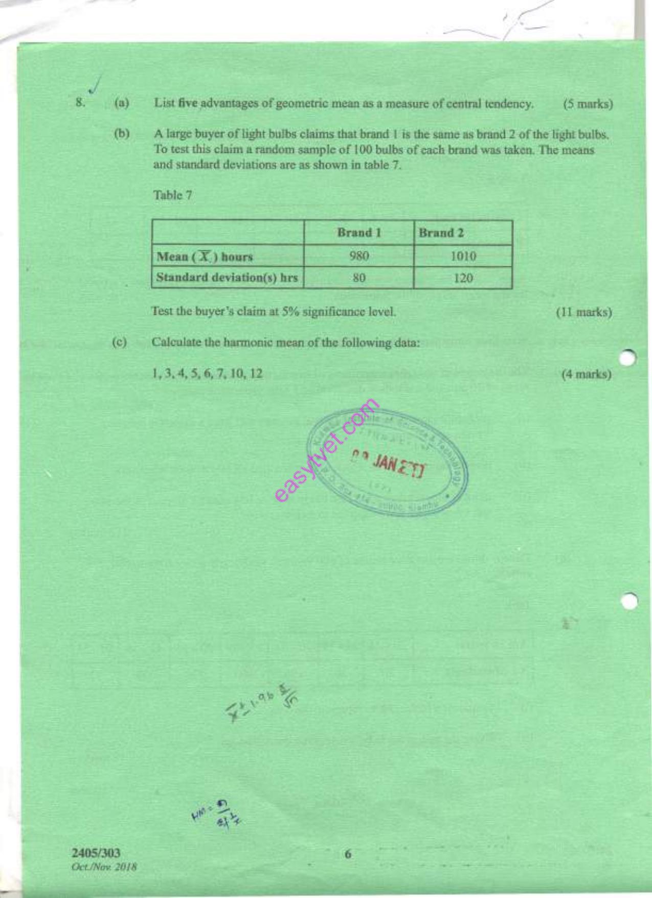 Statistical Methods (2018) — page 6 of 8