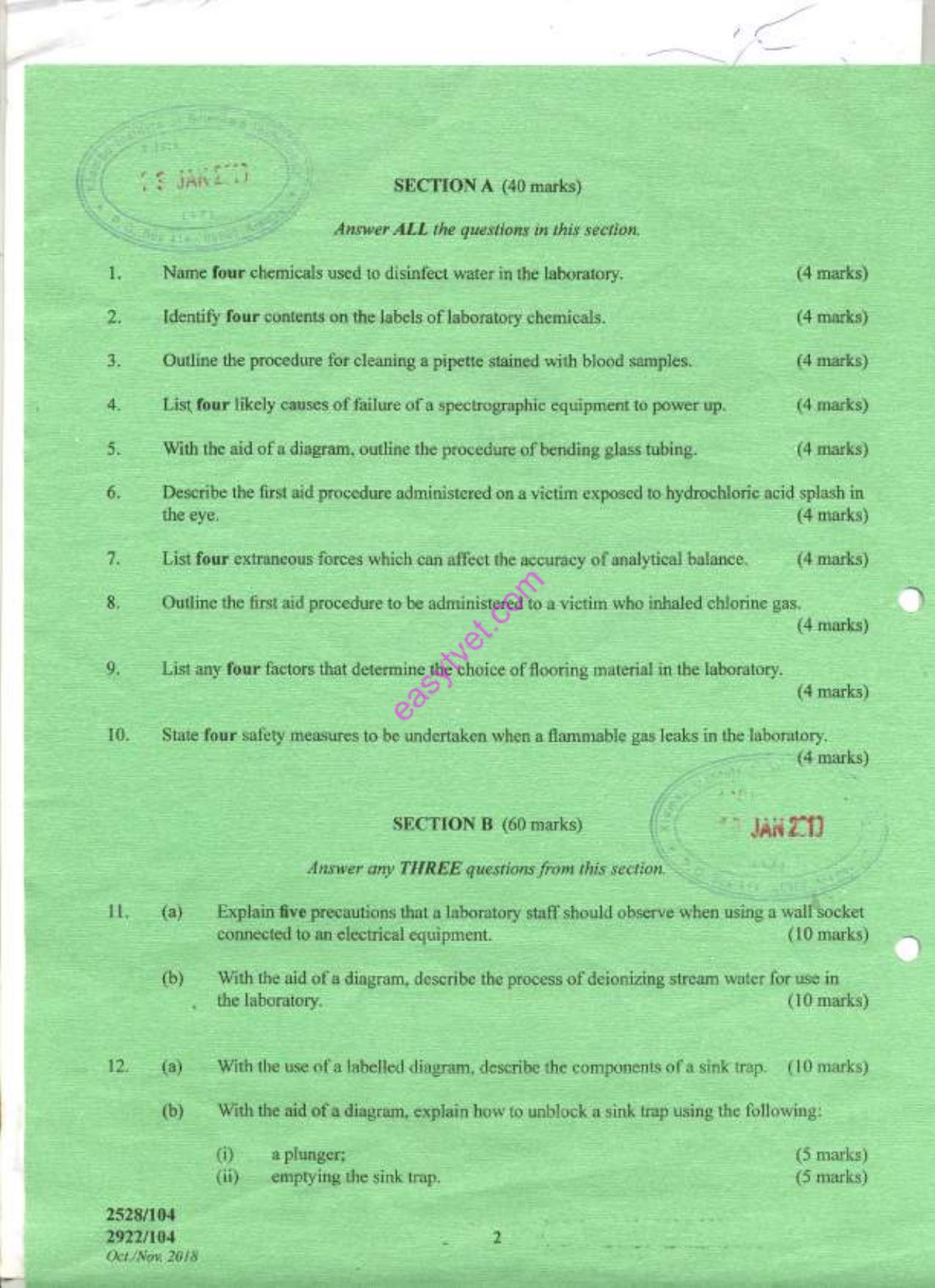 Environmental Laboratory Practice La (2018) — page 2 of 3