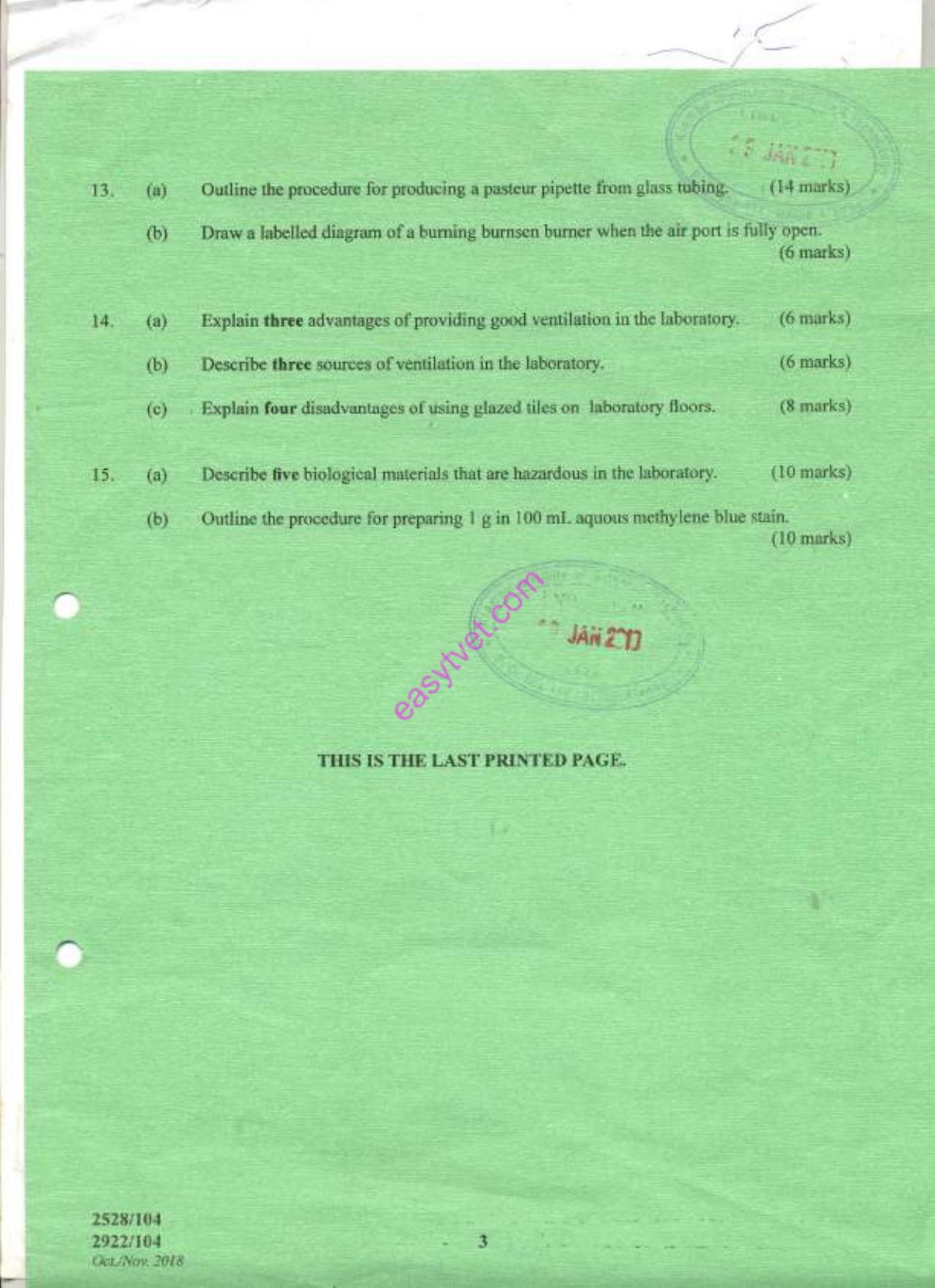 Environmental Laboratory Practice La (2018) — page 3 of 3