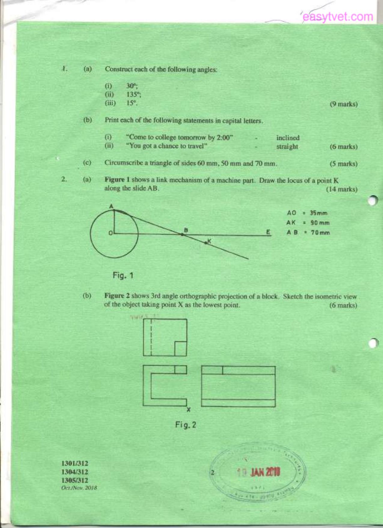Craft Certificate in Plumbing (2018) — page 2 of 7
