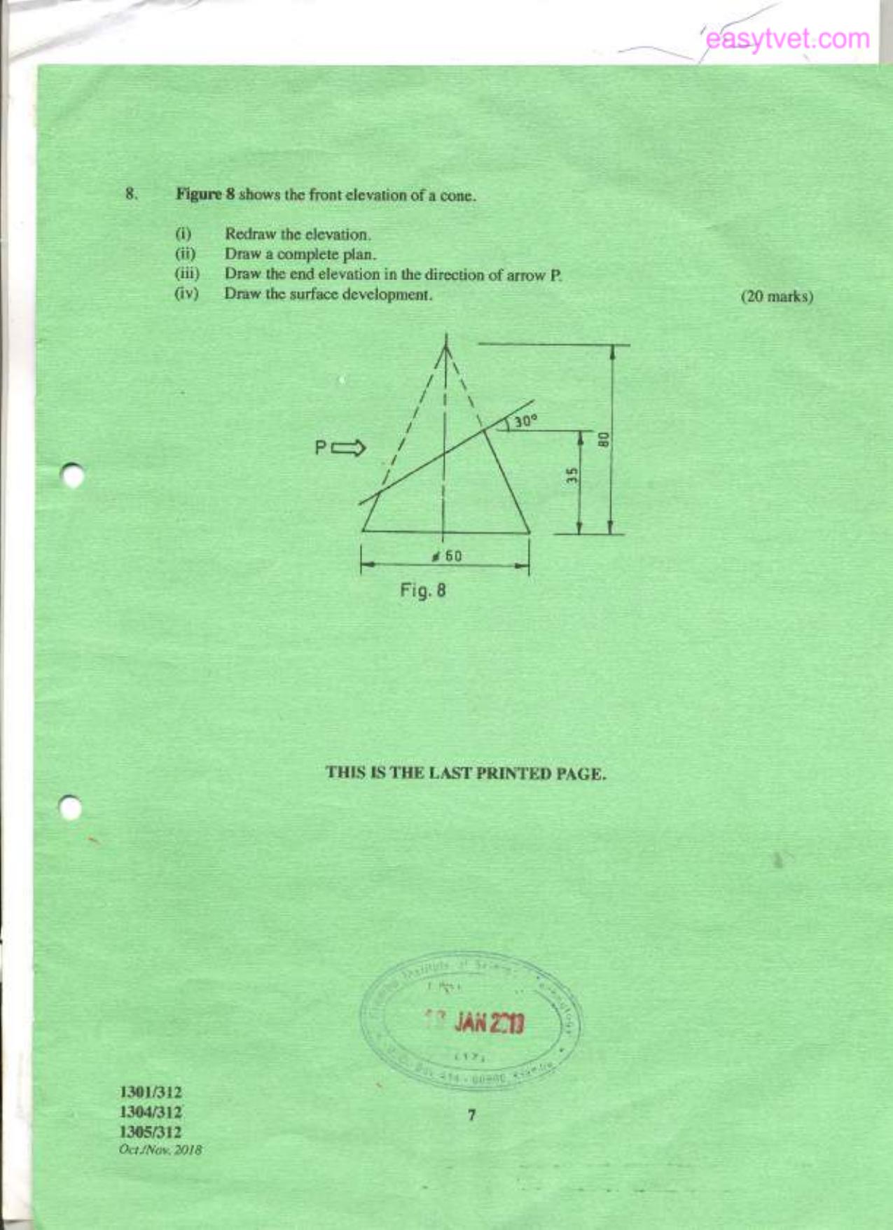 Craft Certificate in Plumbing (2018) — page 7 of 7