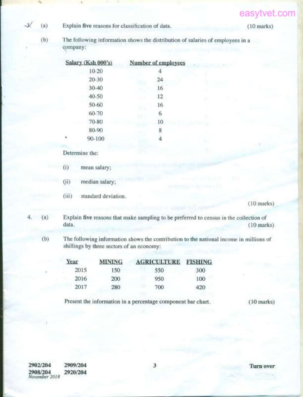 Quantitative Methods (2018) — page 3 of 5