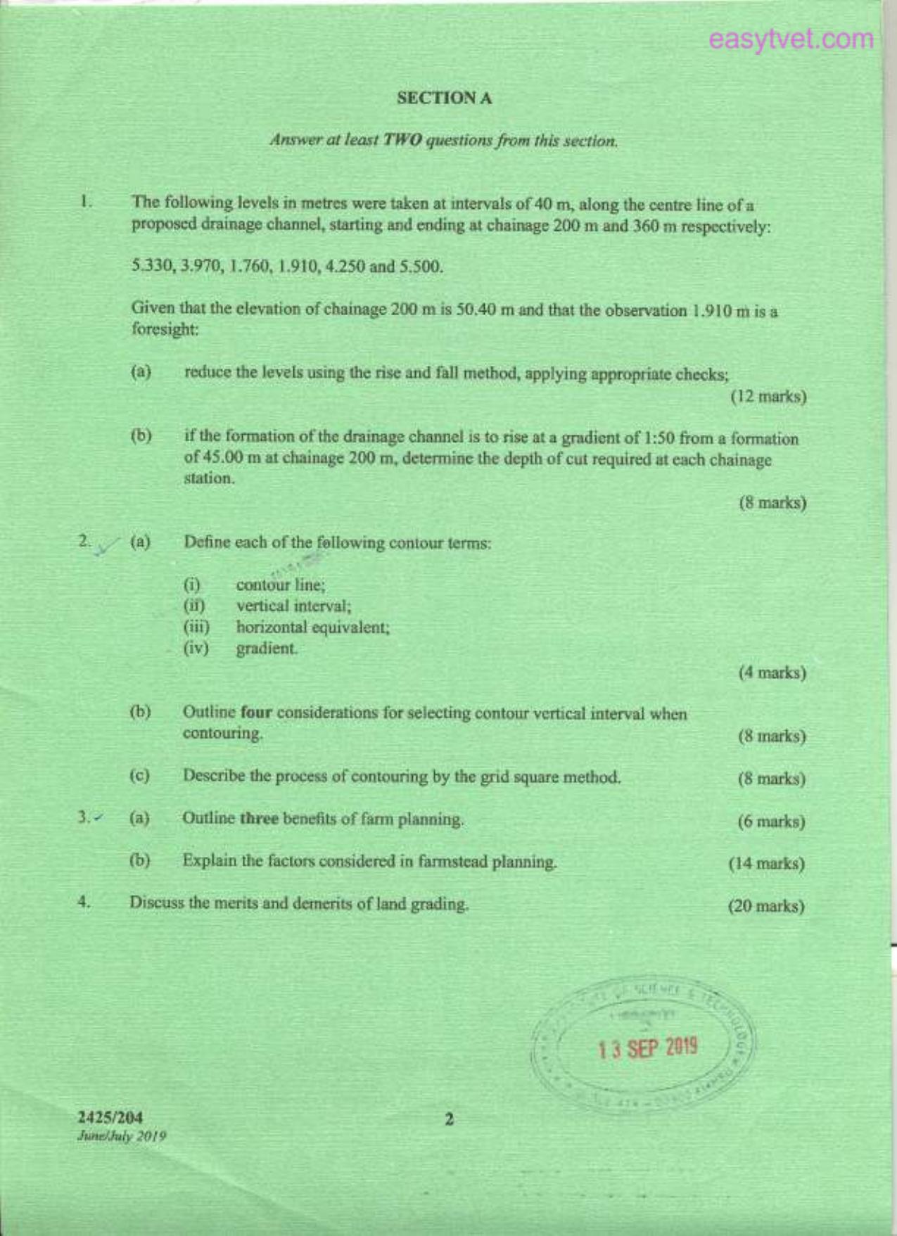 Agricultural Engineerimng 11 (2019) — page 2 of 3