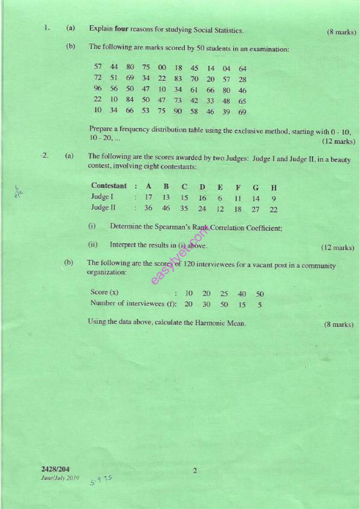 Statistics — page 2 of 5