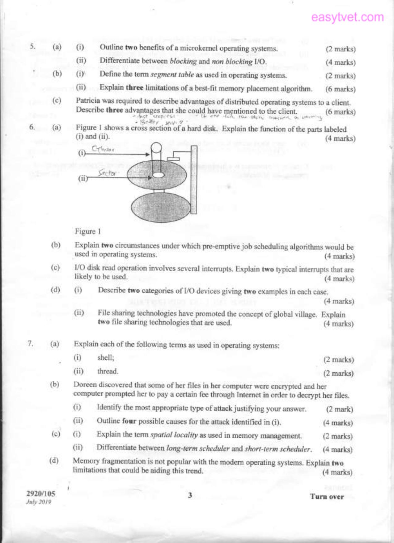 Operating Systems (2019) — page 3 of 4