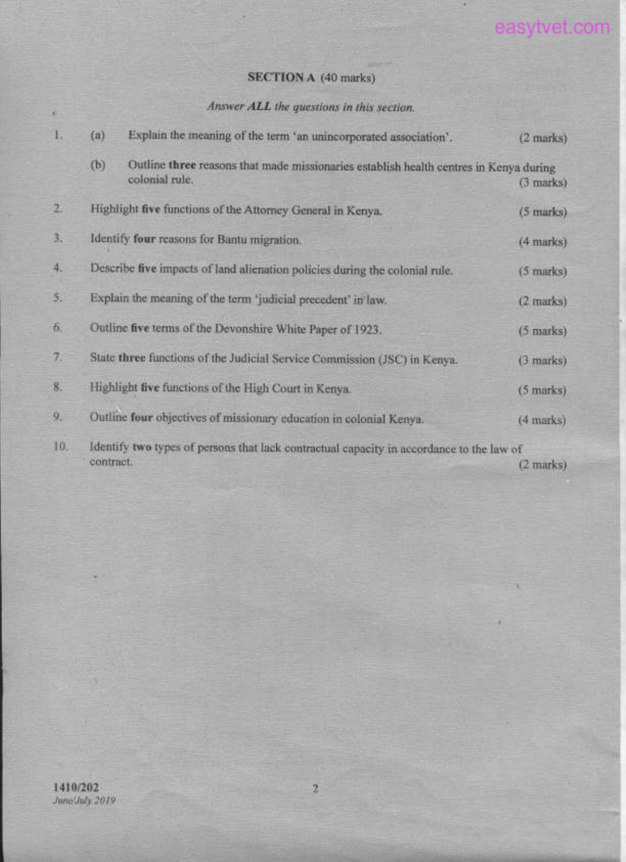 Law, History and Government (2019) — page 2 of 3