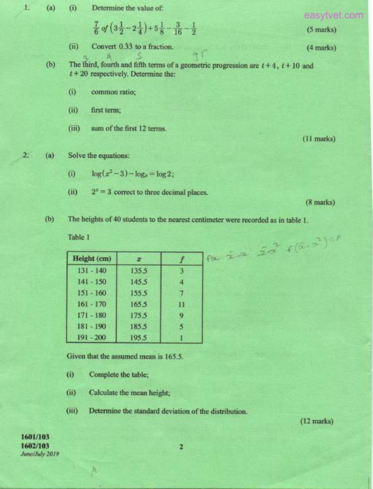 Mathematics (2019) — page 2 of 5