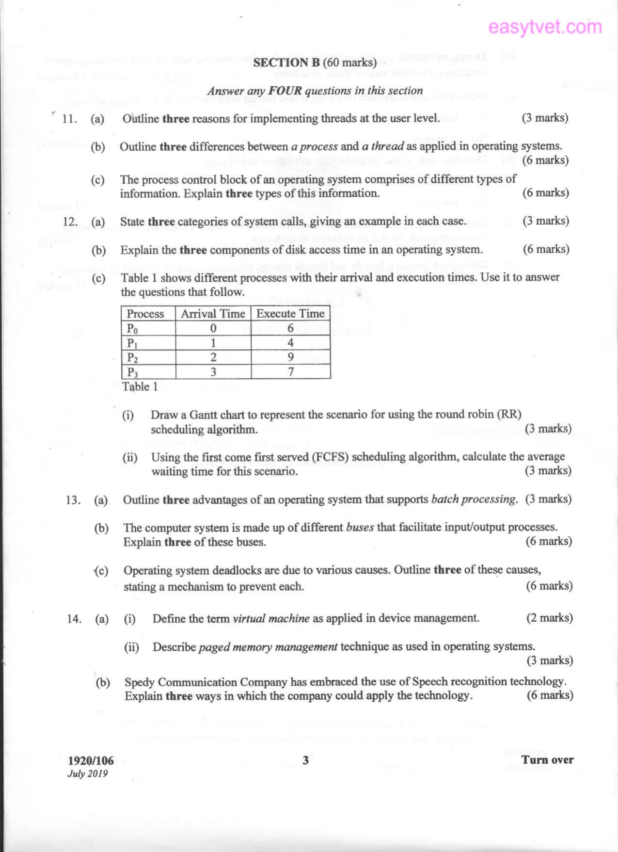 Operating Systems (2019) — page 3 of 4