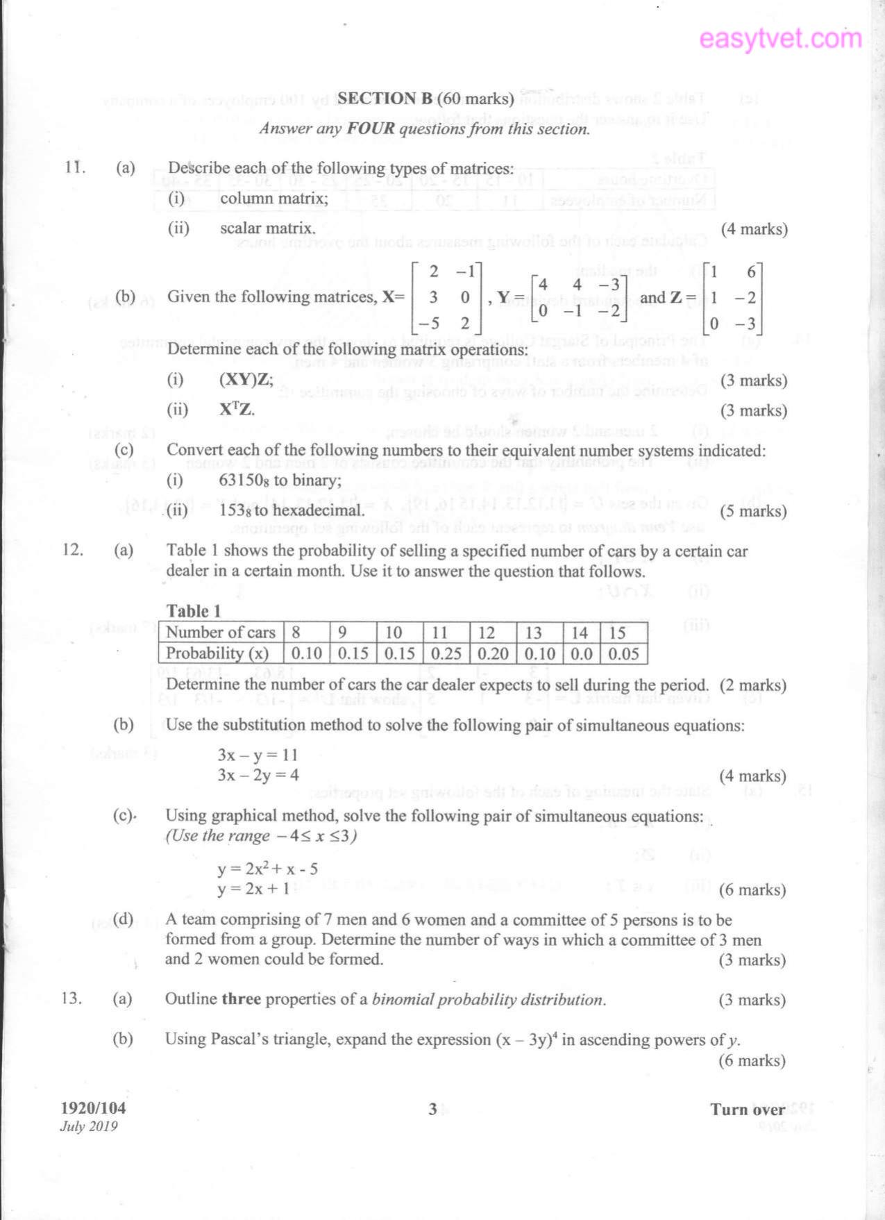 Mathematics (2019) — page 3 of 5