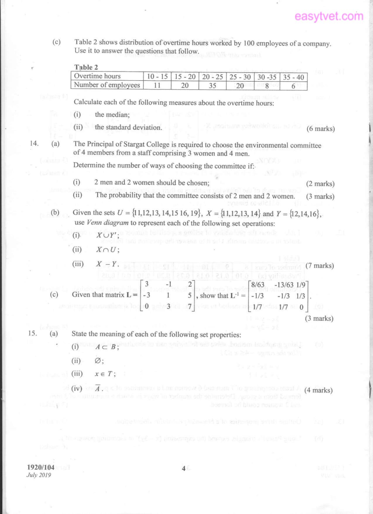 Mathematics (2019) — page 4 of 5