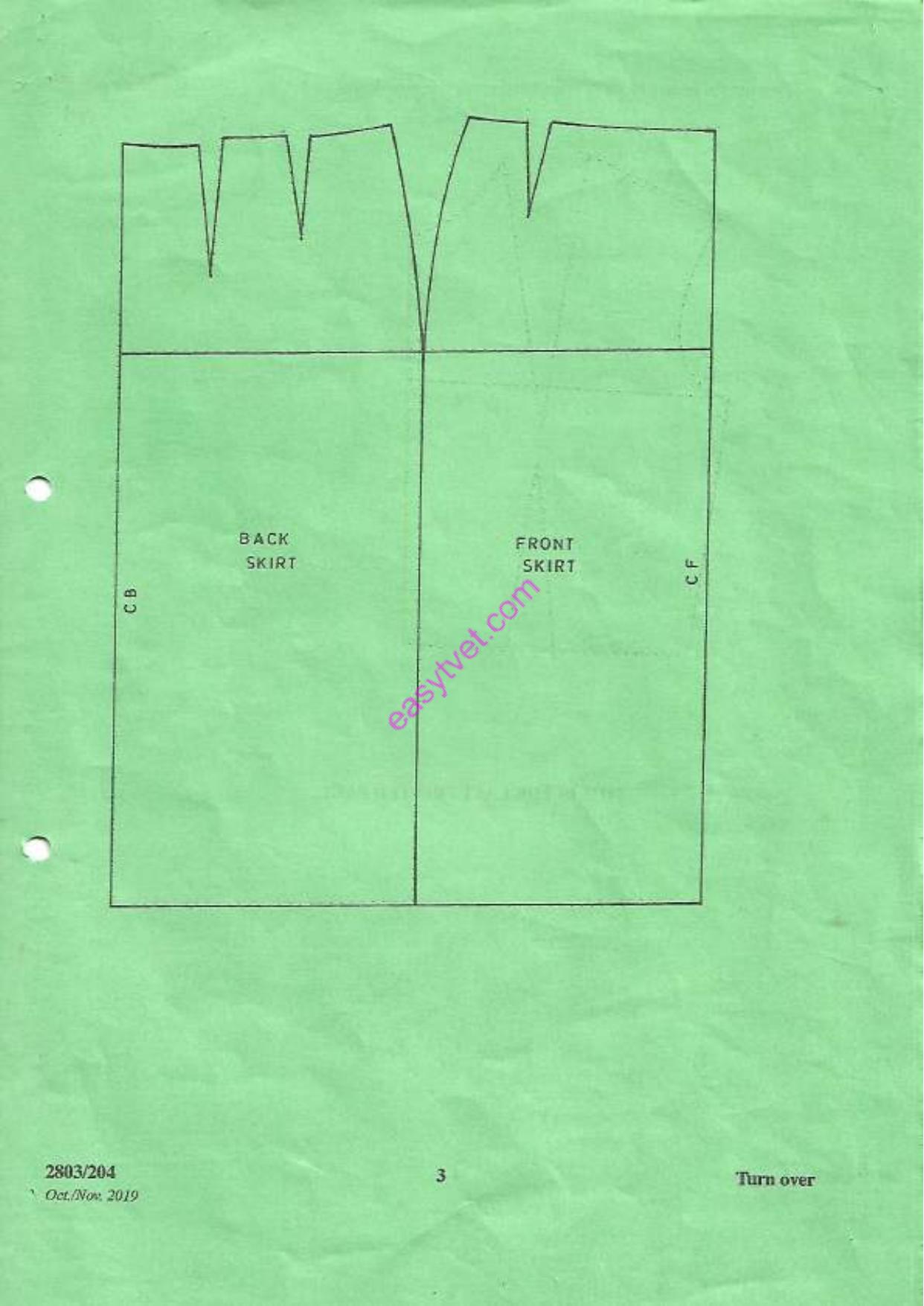 Pattern Construction Hand Geading Techniques T Practicat (2019) — page 3 of 4