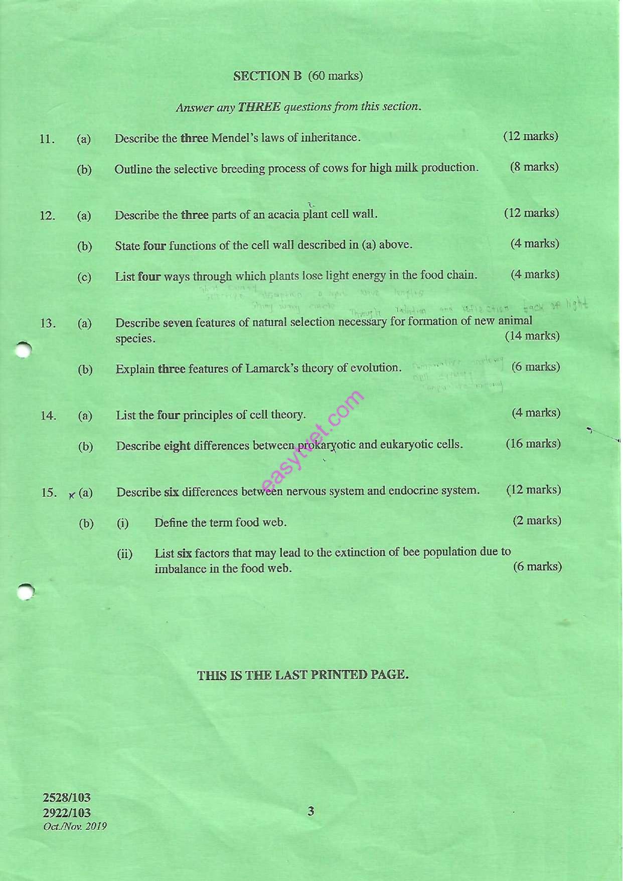Environmental Biology (2019) — page 3 of 3