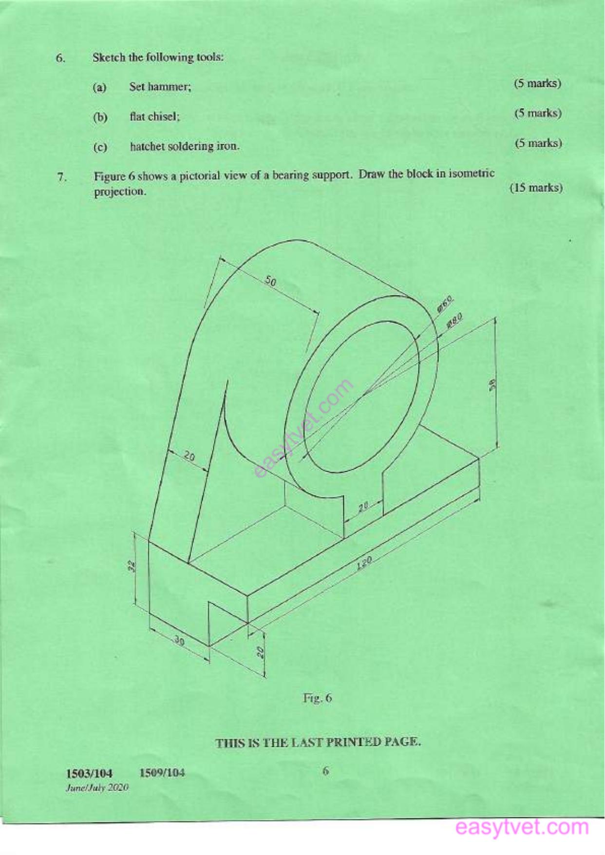 Craft Certificate in Construction Plant Engineering (2020) — page 6 of 6