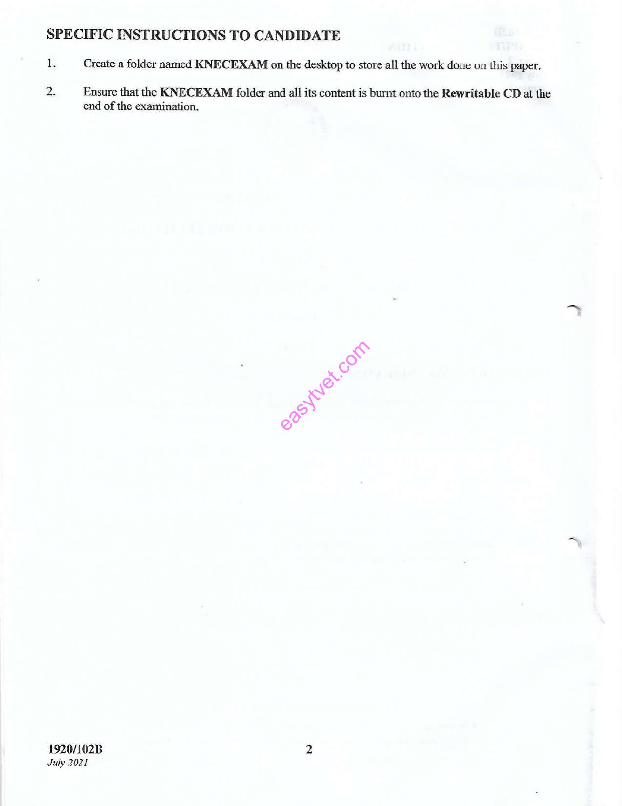 Computer Applications I (practical (2021) — page 2 of 8