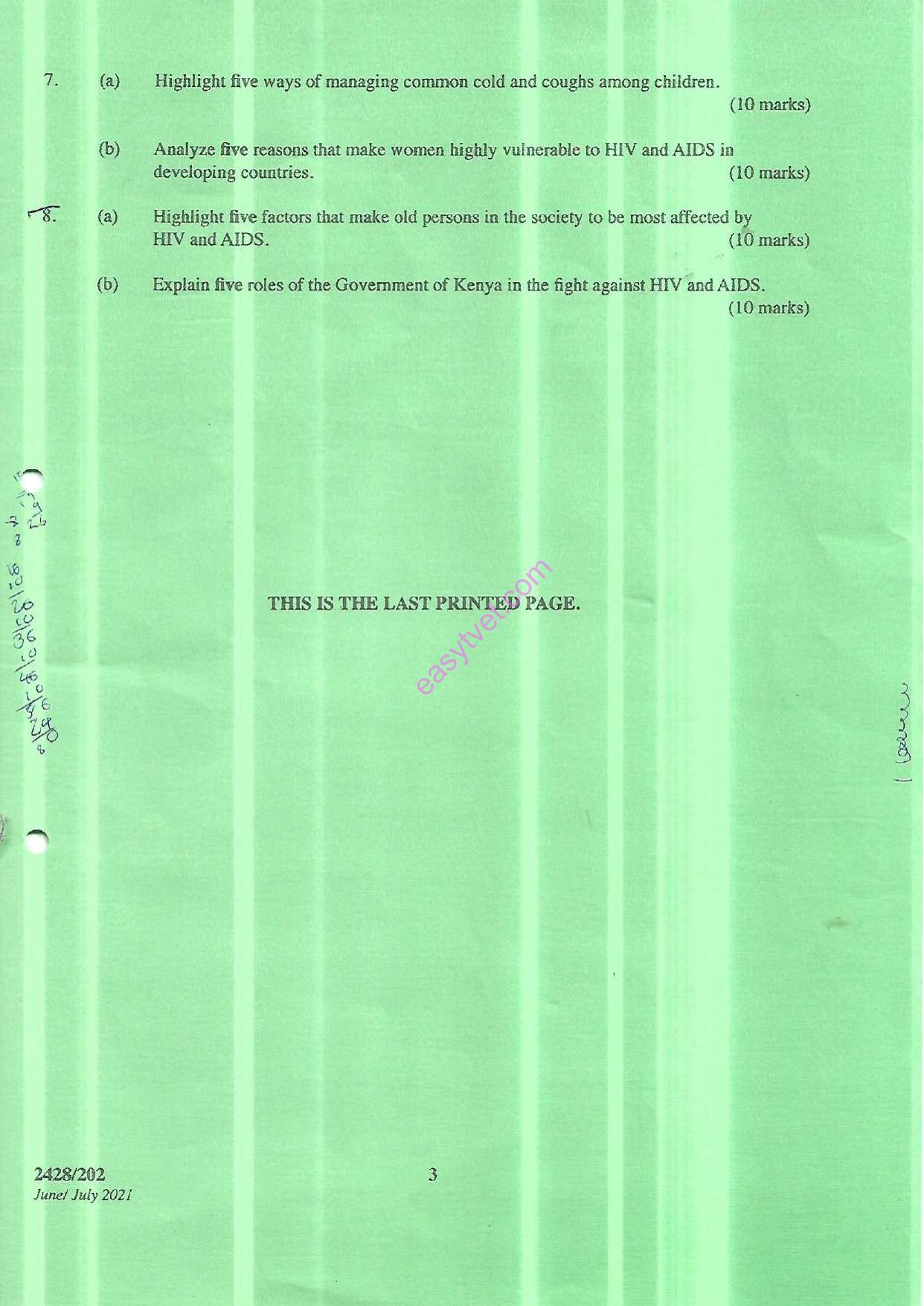 Resource Management, Hiv/aids and Other Pandemics (2021) — page 3 of 3
