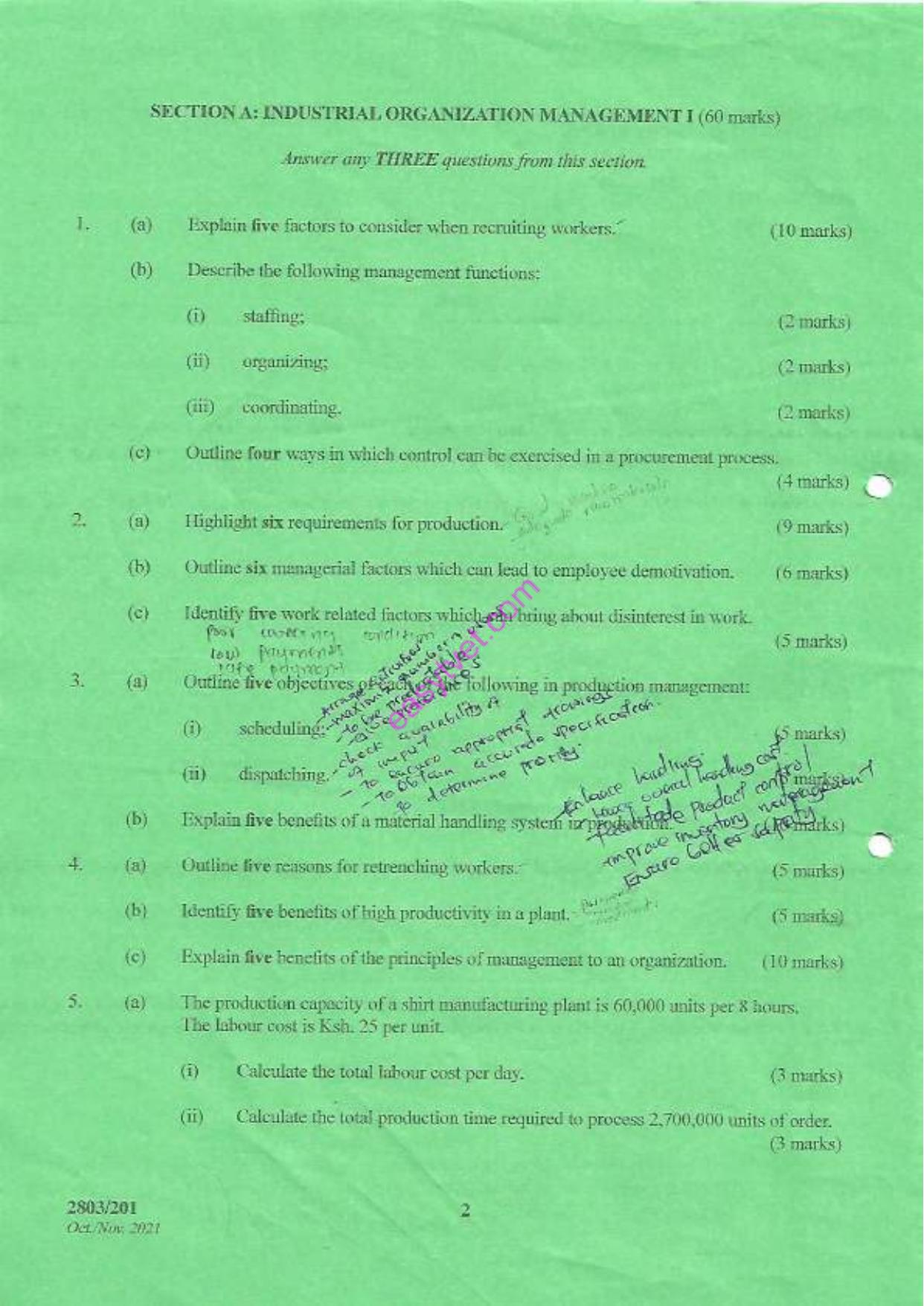 Industrial Organization, Management T Anid (2021) — page 2 of 3
