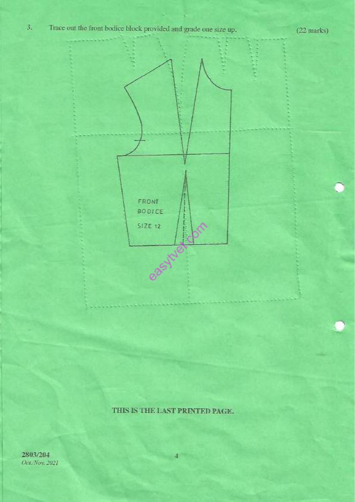 Pattern Construction It and Grading Technioues T Practical (2021) — page 4 of 4